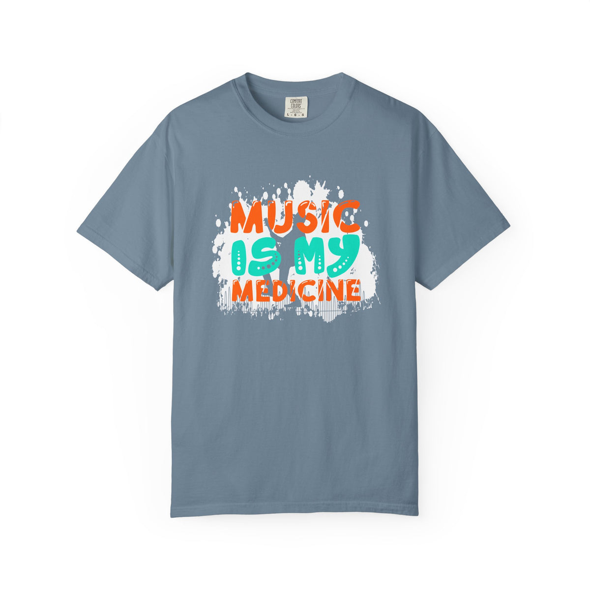 Music Is My Medicine T-shirt Music Lover Graphic Band Unisex Cotton Tee 068