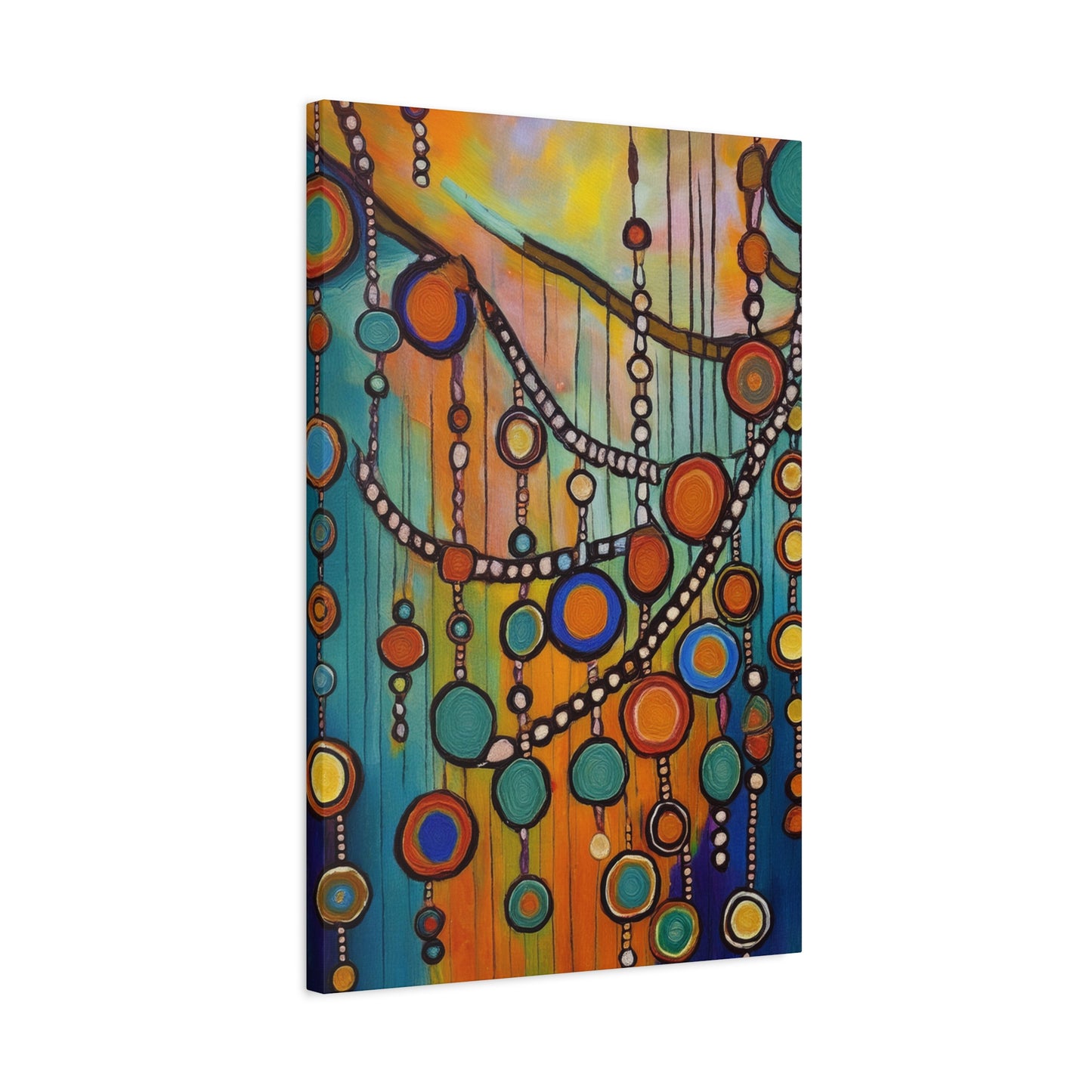 Abstract Oil Painting Print Canvas 20x24,20x30,24x30 24x32,24x36,30x40 32x48,36x48,40x60 Pine-Wood Inner Frame ABS-100