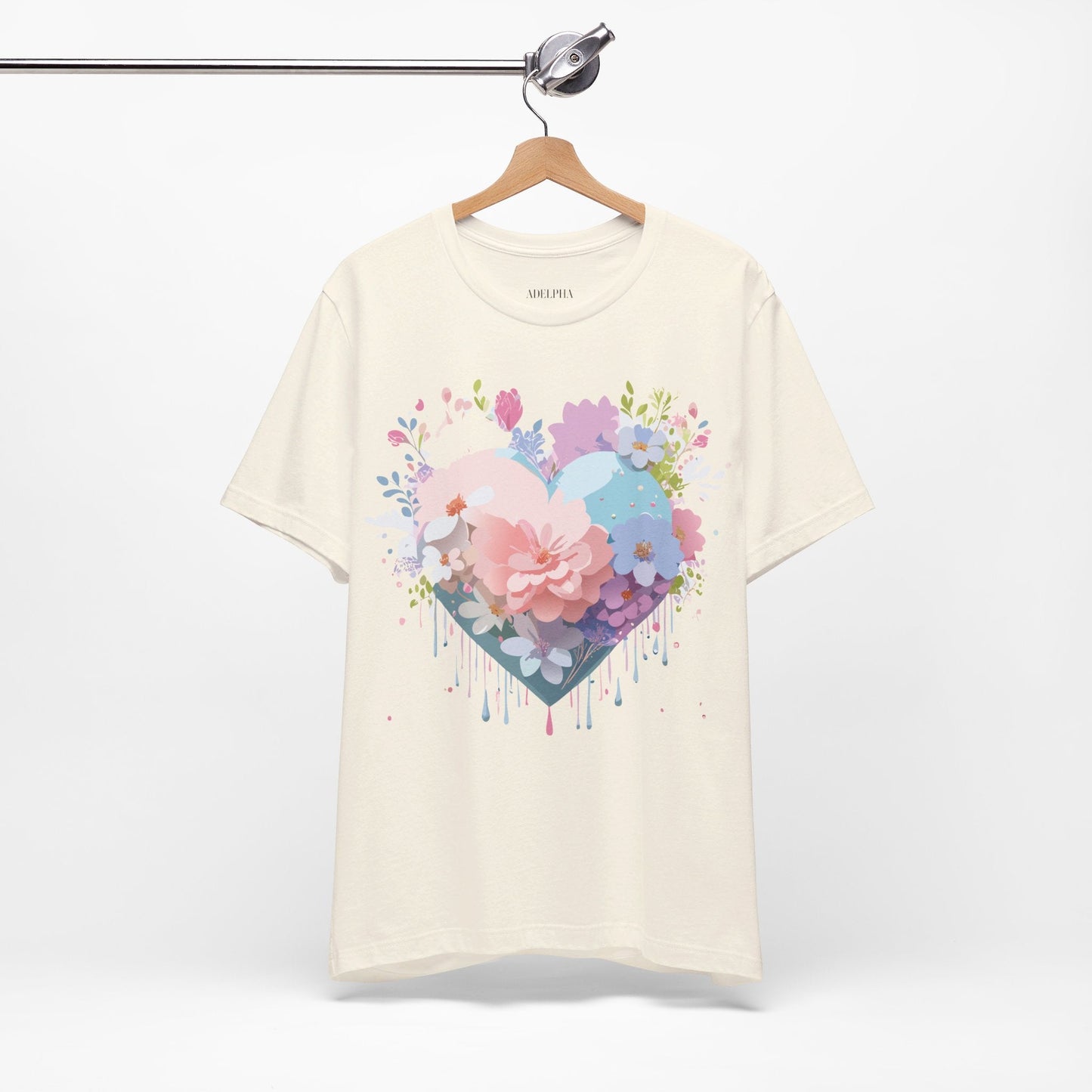 Adelpha Valentine Graphic Tee Unisex Jersey Short Sleeve Vintage Inspired Artwork