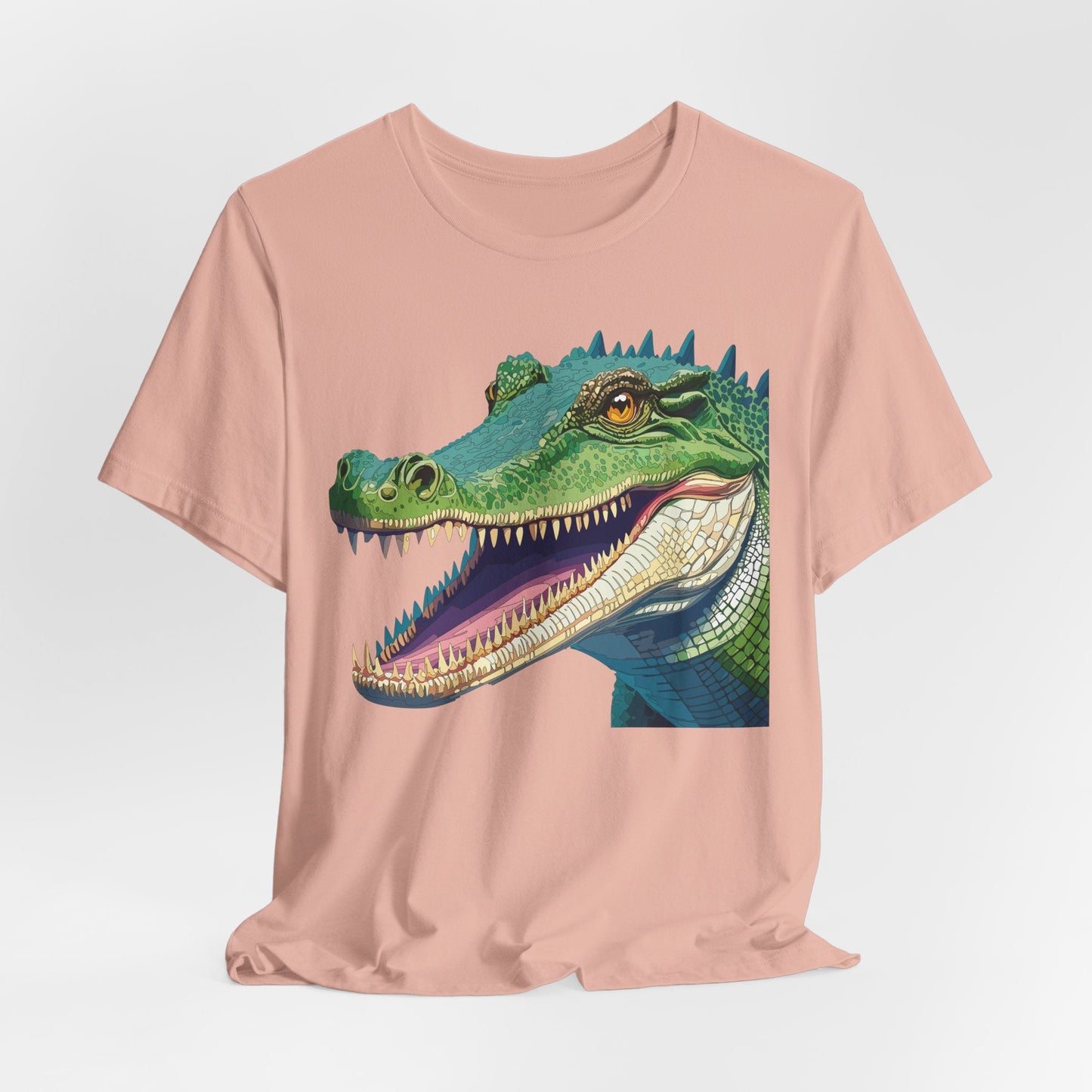 Unisex Animal Tee Shirt With Animals Art Design Wild Animals Jersey Short Sleeve