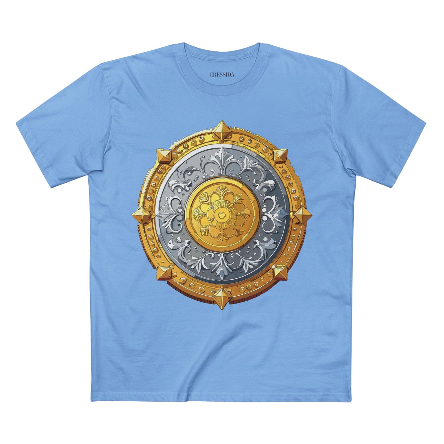 Antique Gold Coin Graphic Design T-Shirt Unisex 100 Cotton With Golden Print Artwork Tee 22