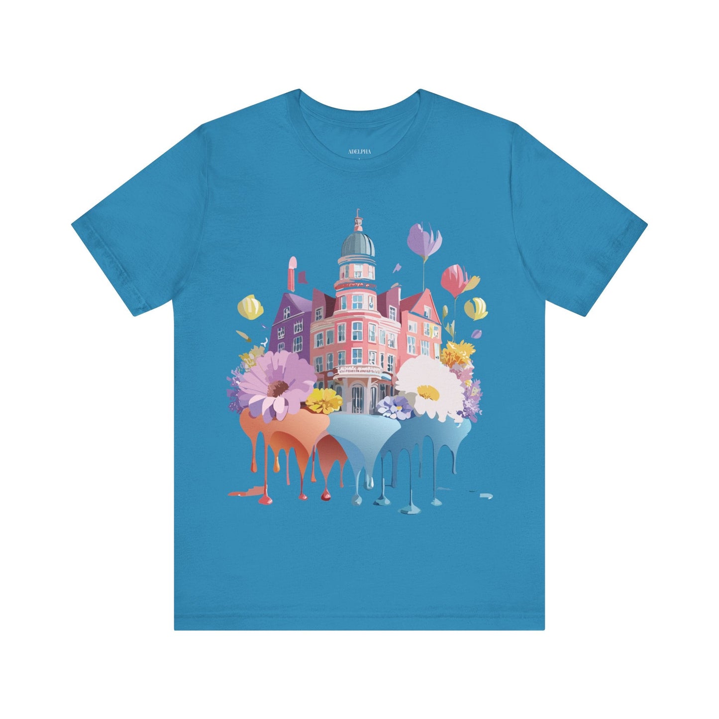 Amsterdam Tourist Shirt Unisex Graphic Tee With Vintage Adelpha Artwork For Everyday Wear