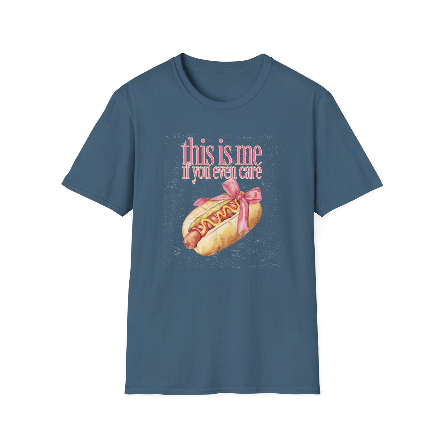 Funny Food T Shirt Unisex Softstyle Tee with Art Design Gildan 64000 100 Percent Ring Spun Cotton Lightweight Comfort