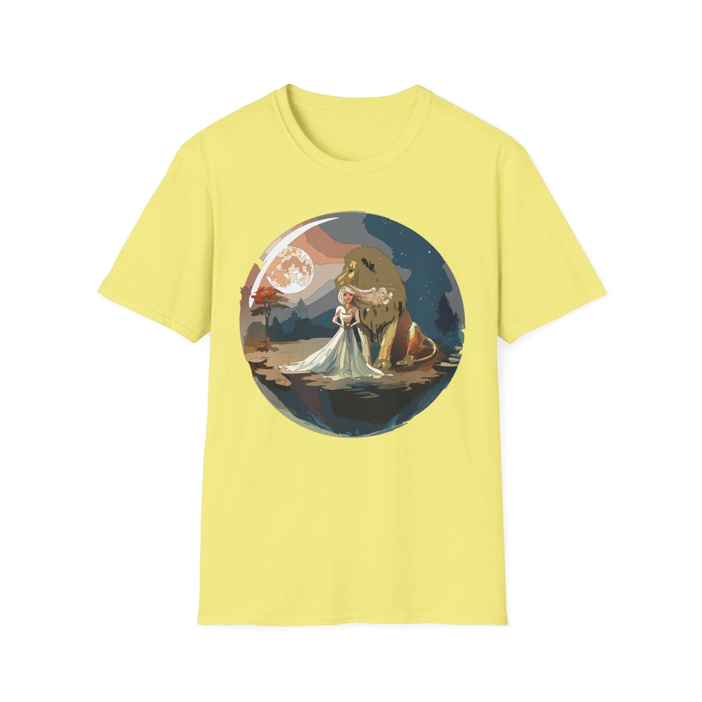 Womens Graphic T Shirt Art Design Unisex Softstyle 64000 Gildan Short Sleeve Tee