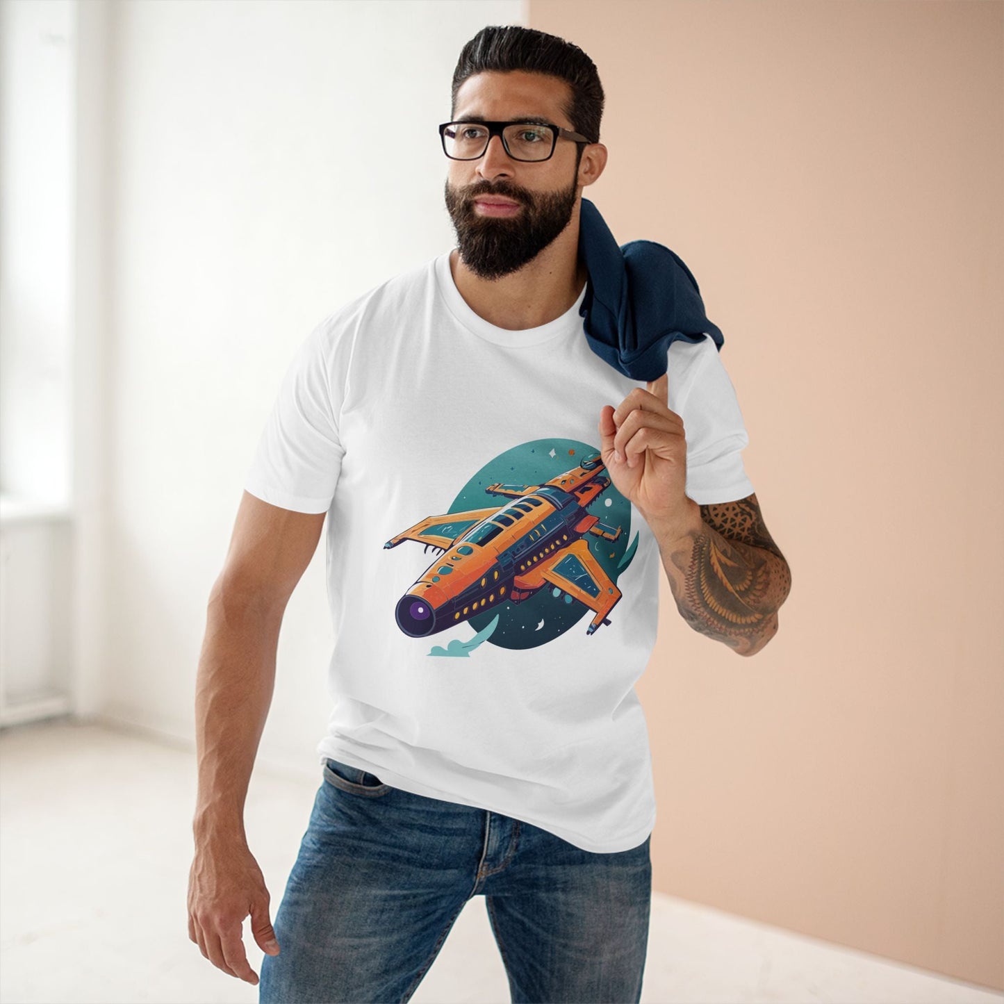 Aliens Graphic Unisex 100 Cotton Staple Tee 34