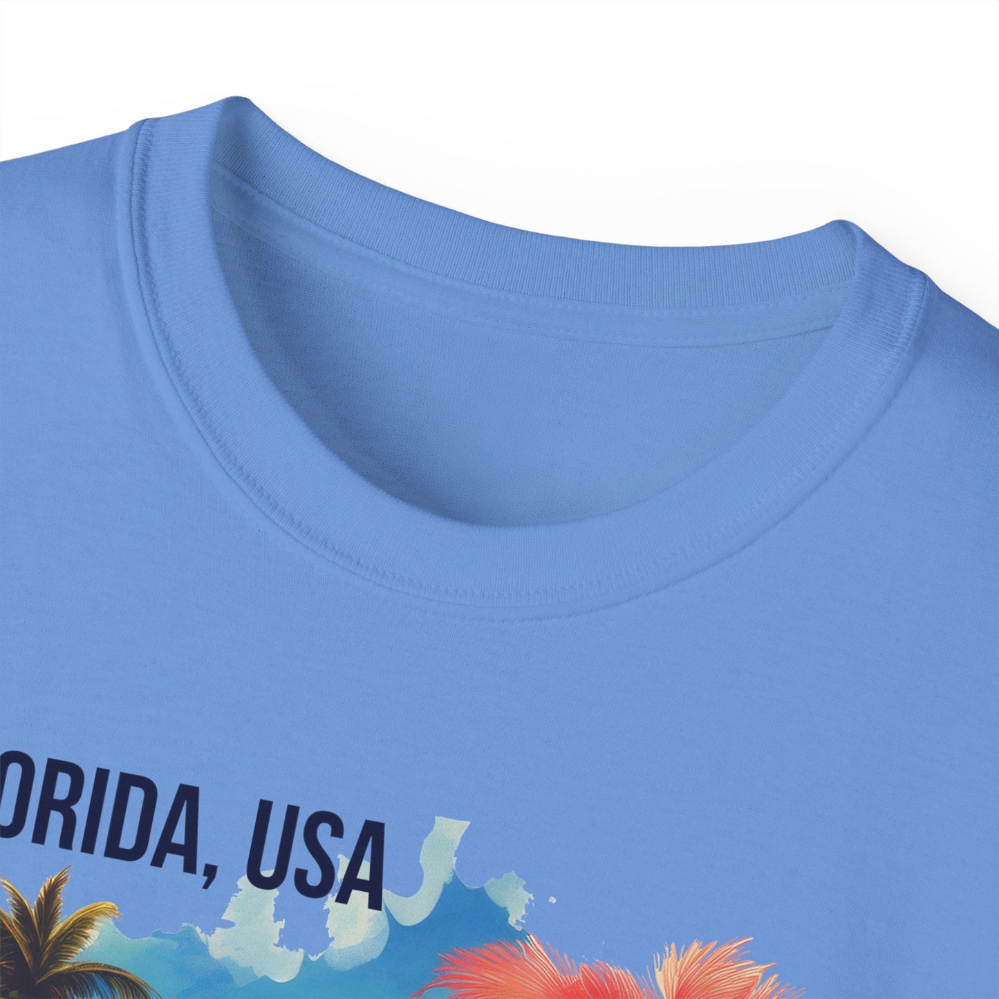 Florida Graphic Unisex Cotton T‑Shirt 1