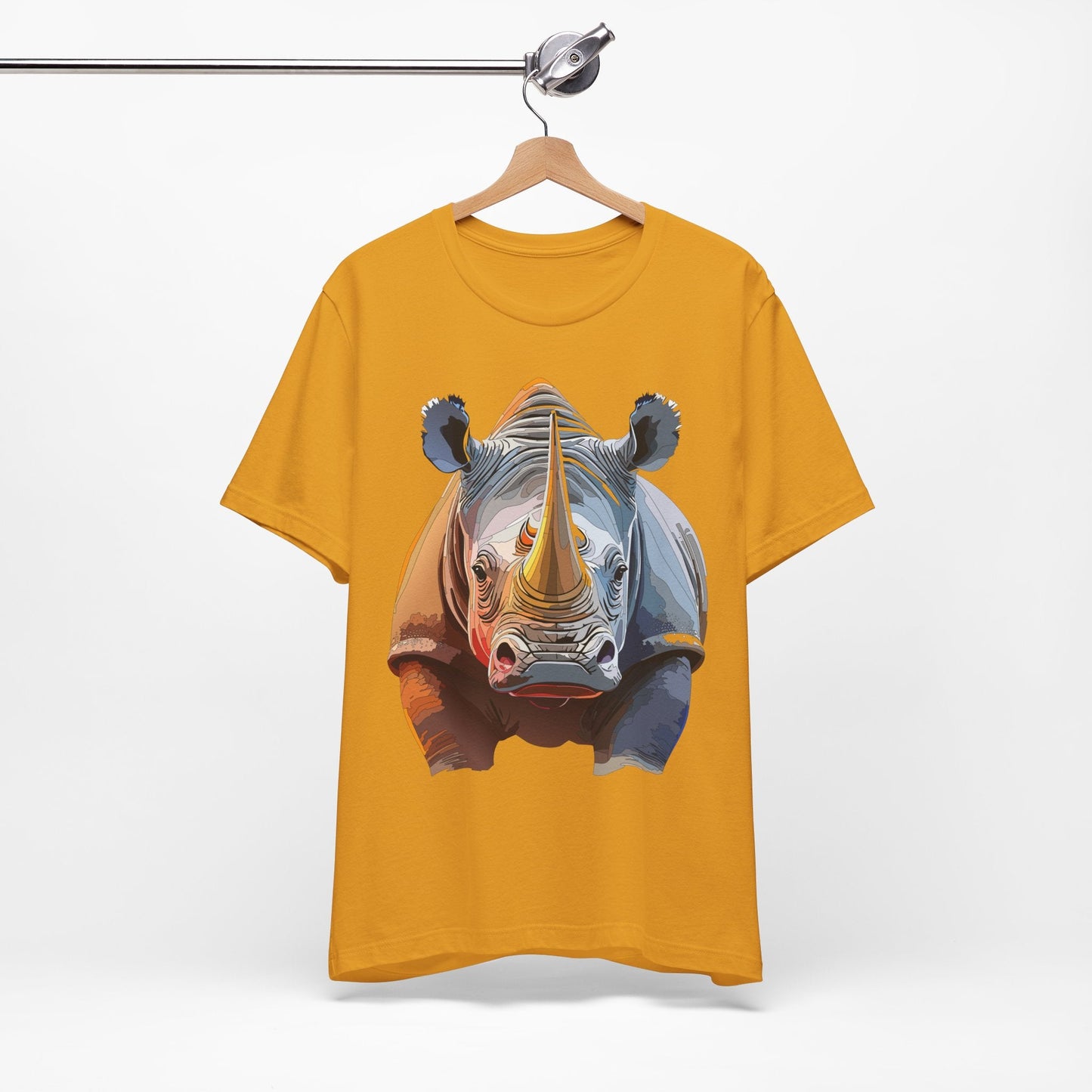 Unisex Animal Graphic Tee Shirt With Art Design Wild Animals Shirt Gildan Softstyle Cotton