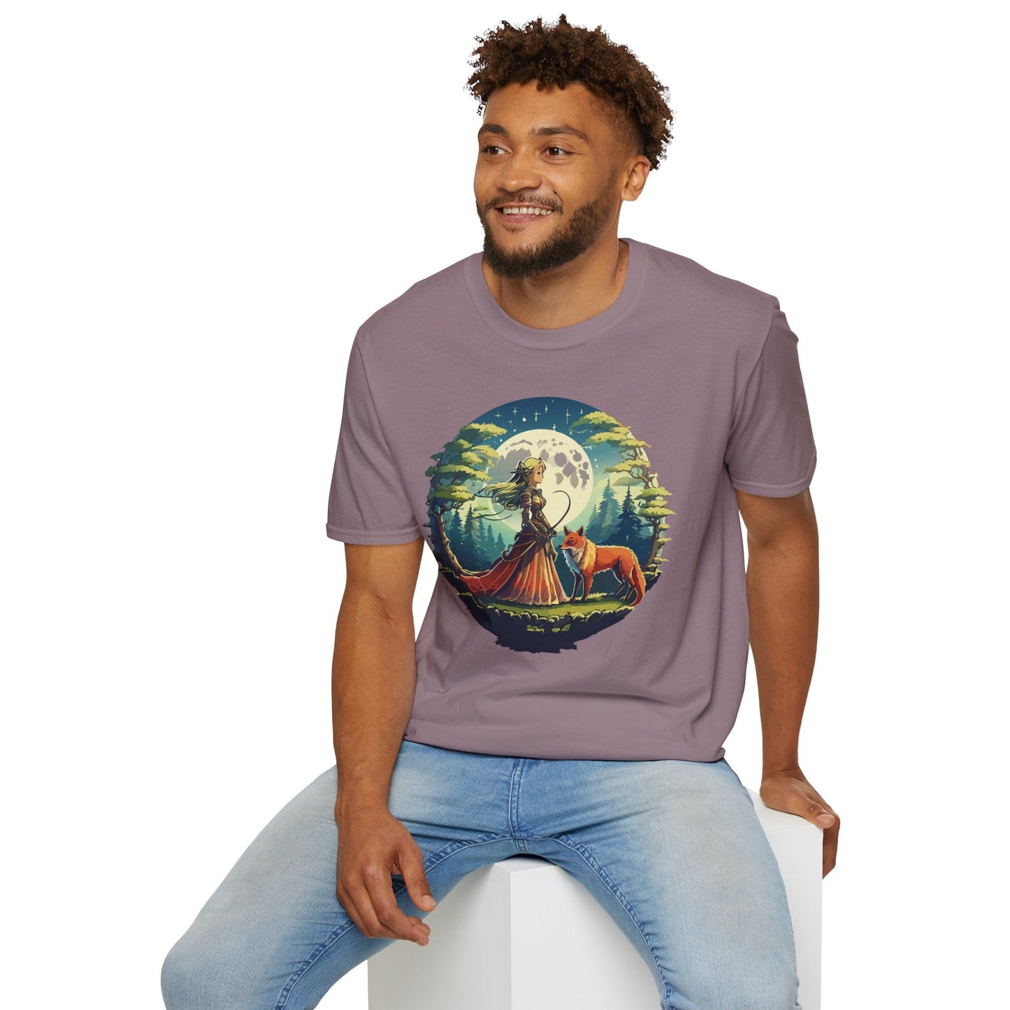 Womens Graphic T Shirt Art Design Tee Softstyle 64000 Gildan Unisex Cotton Comfort Tee
