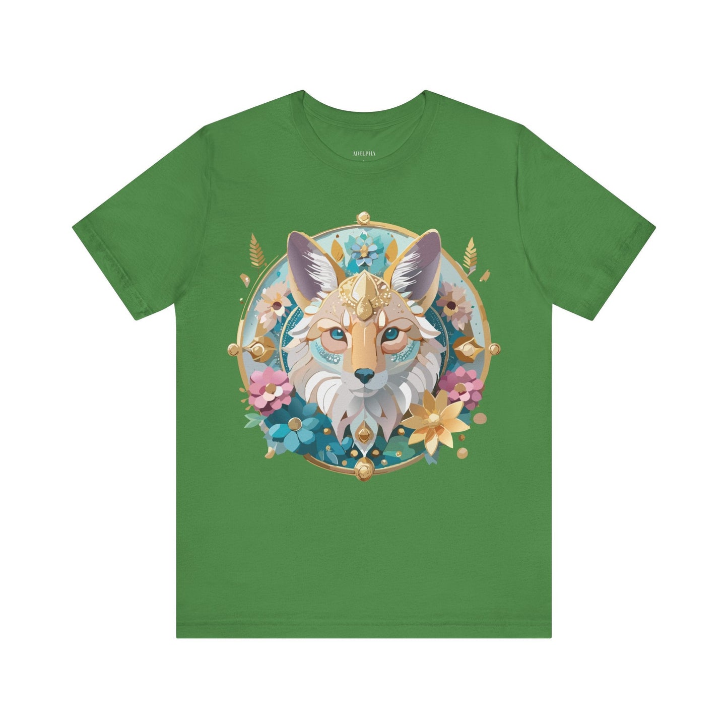 Adelpha Vintage Inspired Graphic Tee Medallion Art Unisex Short Sleeve Shirt Premium