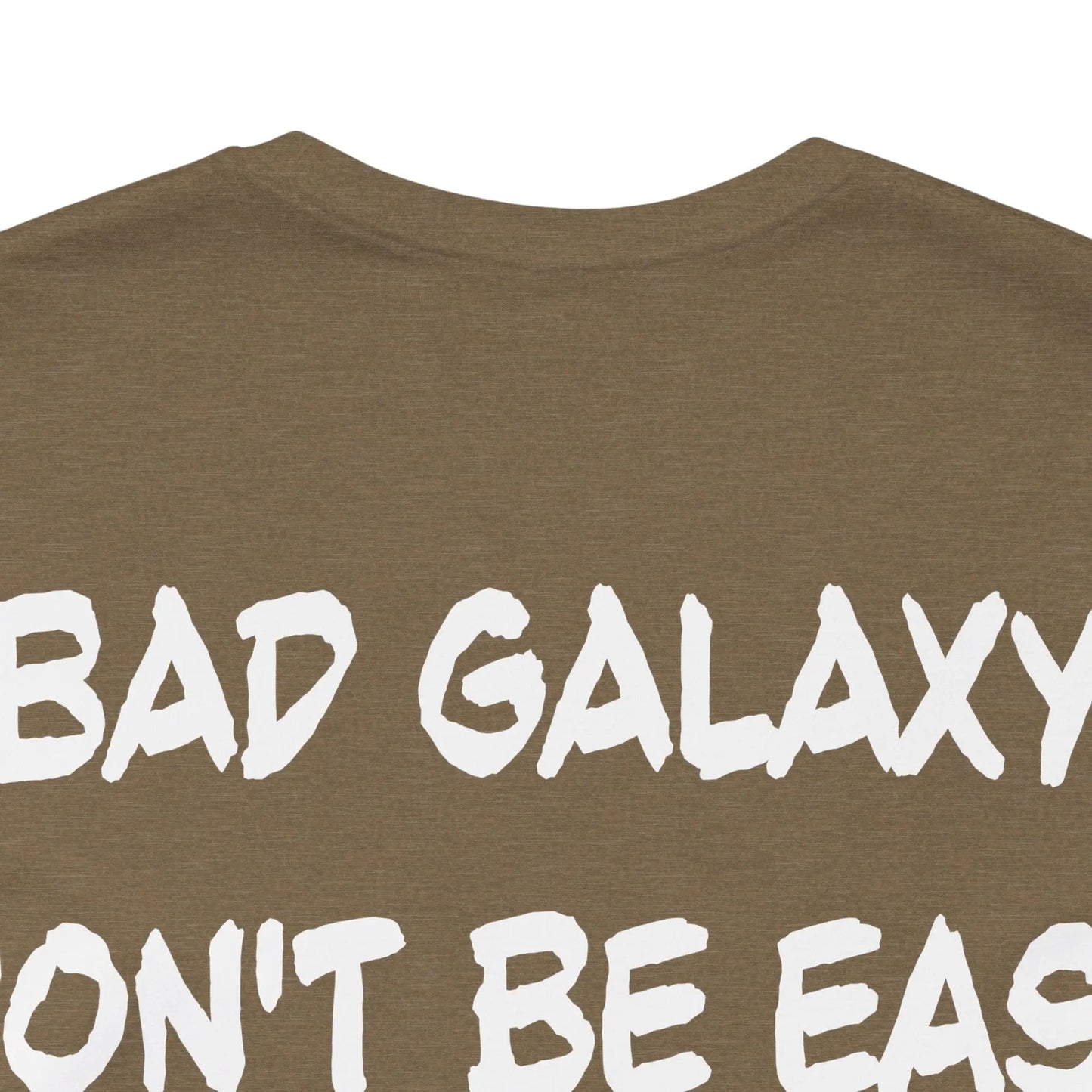 Funny Dog Tee Shirt From Bad Galaxy 100 Percent Cotton Made In USA Eco Friendly Inks