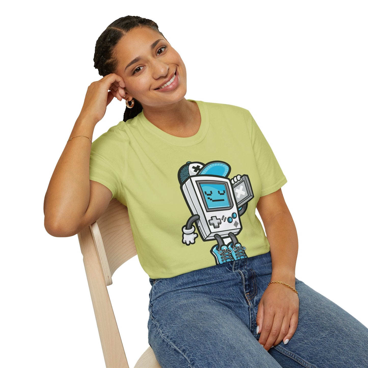 Cartoon Animation T Shirt Funny Tee Unisex Softstyle Gildan 64000 Cotton Tee Everyday Wear 87