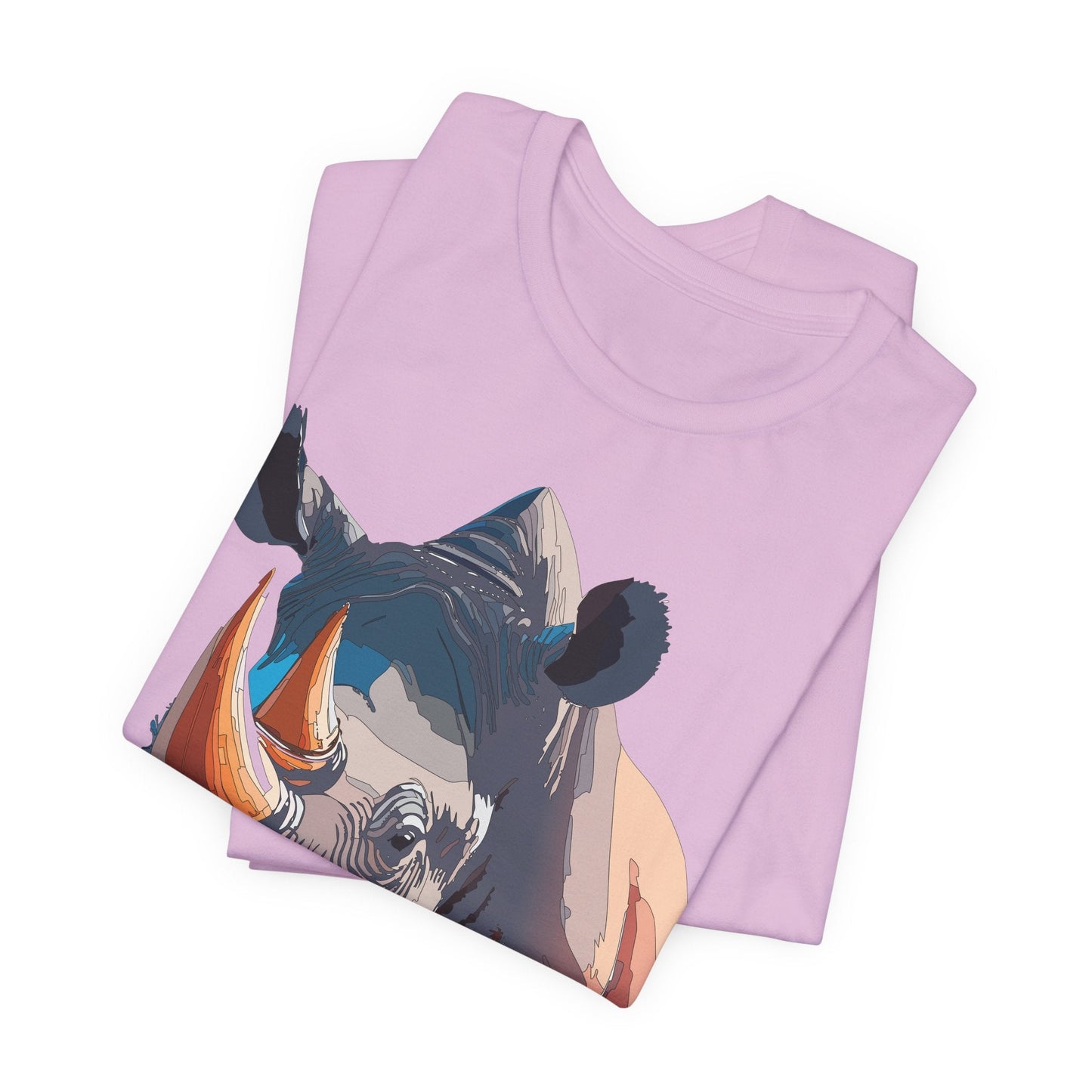 Unisex Animal Shirt Tee With Art Design Wild Animals Gildan Softstyle 64000 Graphic Tee