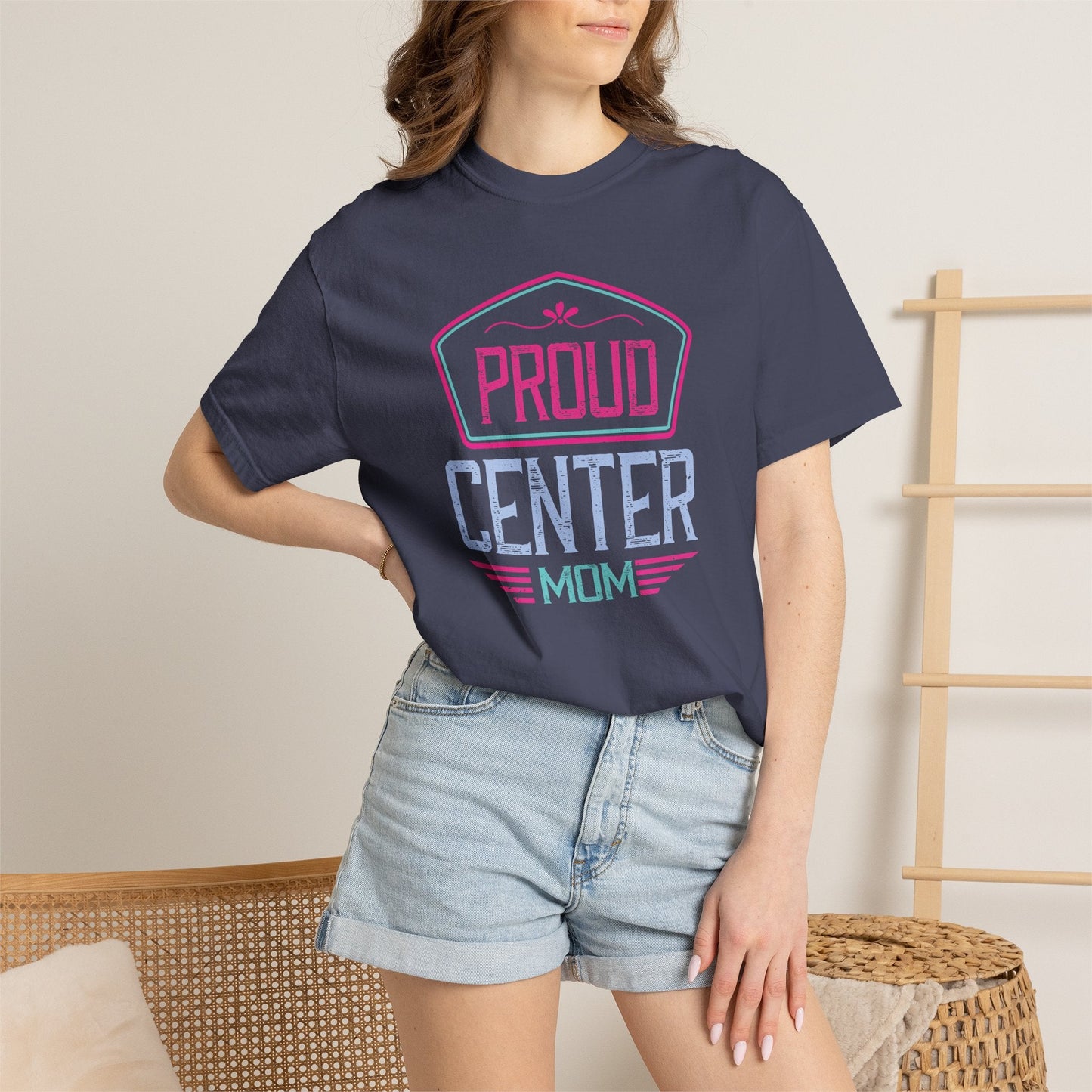 Mom T-shirt Mother Day Mama Tee Unisex Comfort Colors Garment-Dyed Cotton h89