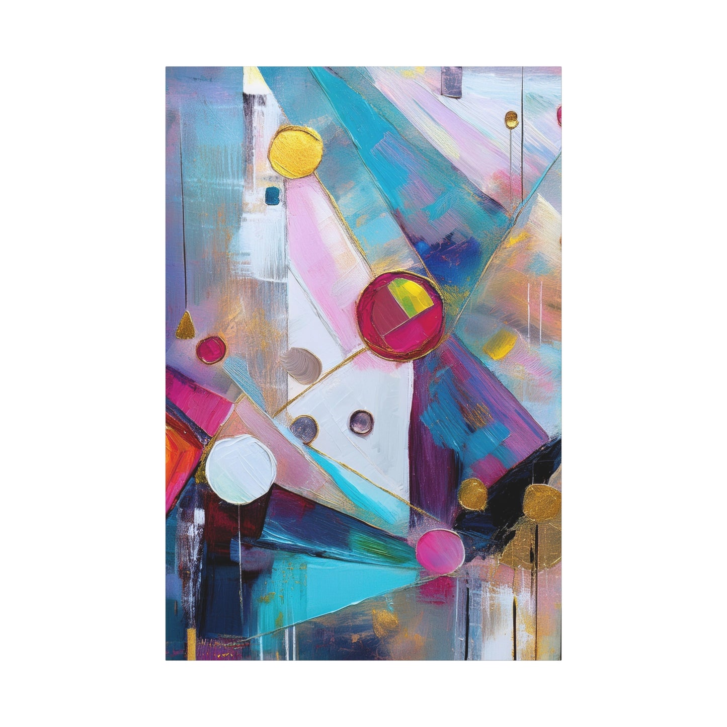 Abstract Oil Painting Print Canvas 20x24,20x30,24x30 24x32,24x36,30x40 32x48,36x48,40x60 Pine-Wood Inner Frame ABS-170