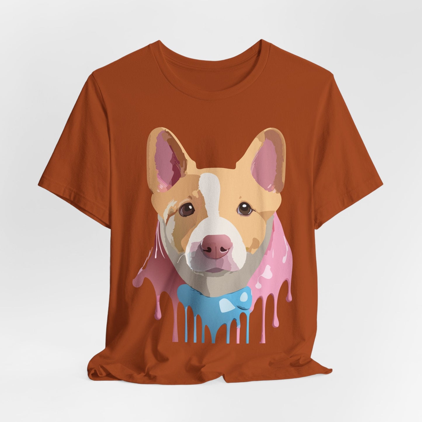 Adelpha Graphic Dog Shirt Unisex Vintage Inspired Tee Short Sleeve Comfort Wear Everyday