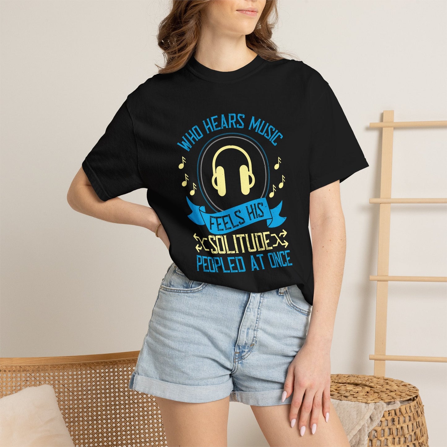 Music Graphic Design Unisex Cotton T-shirt m49