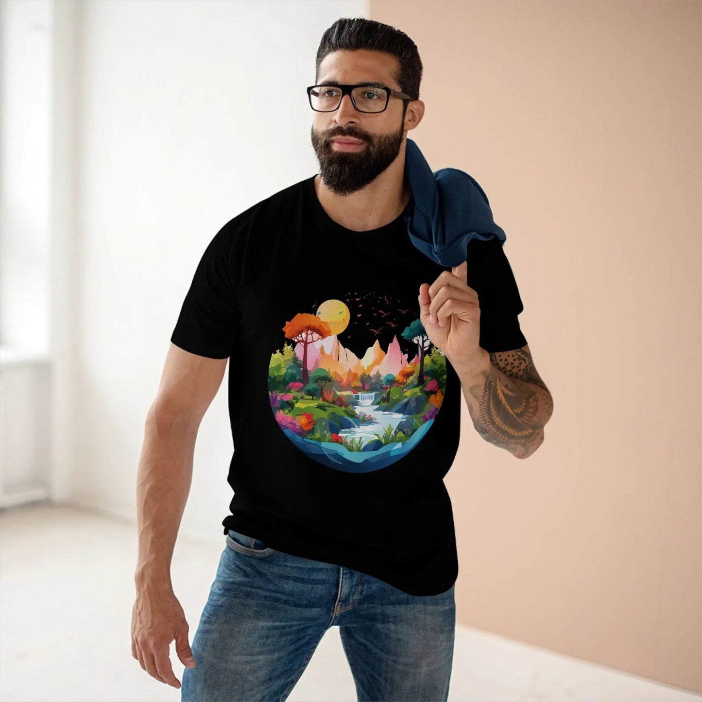 Fantasy Graphic Unisex 100 Cotton Staple Tee 22