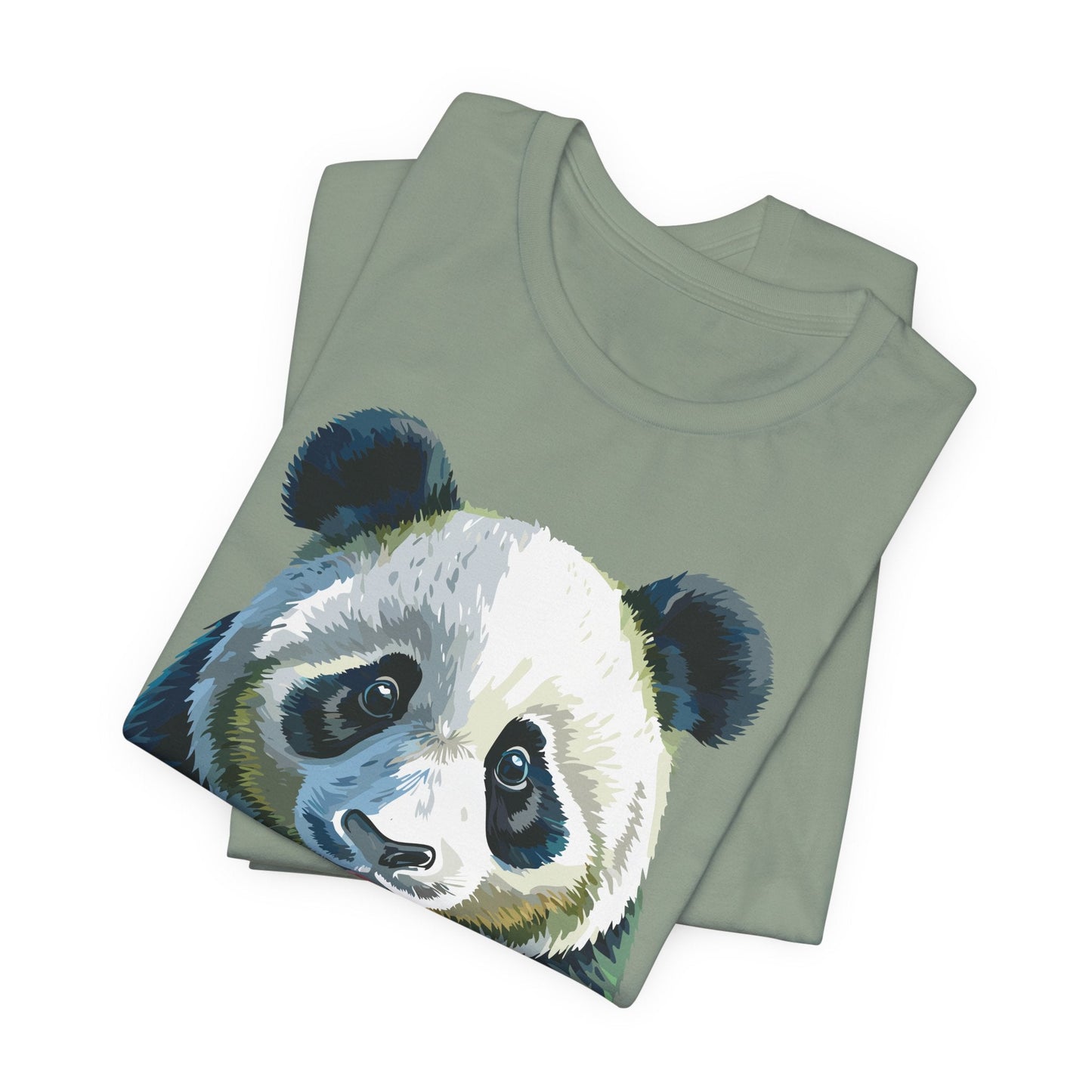Unisex Animal Graphic Tee Shirt With Wild Animals Art Design Gildan Softstyle 64000