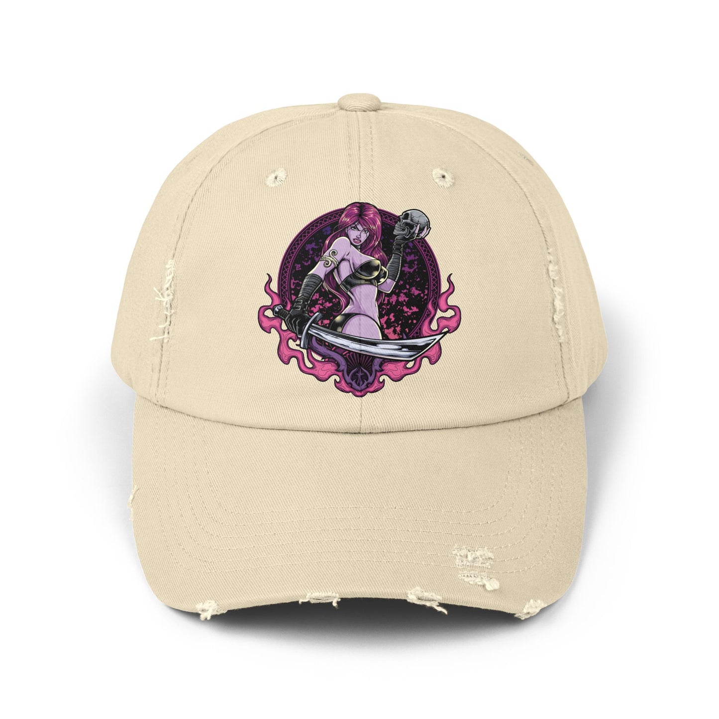 Unisex Vintage Sports Logo Cap, Cap with Sports Logo, Cap with Band Logo