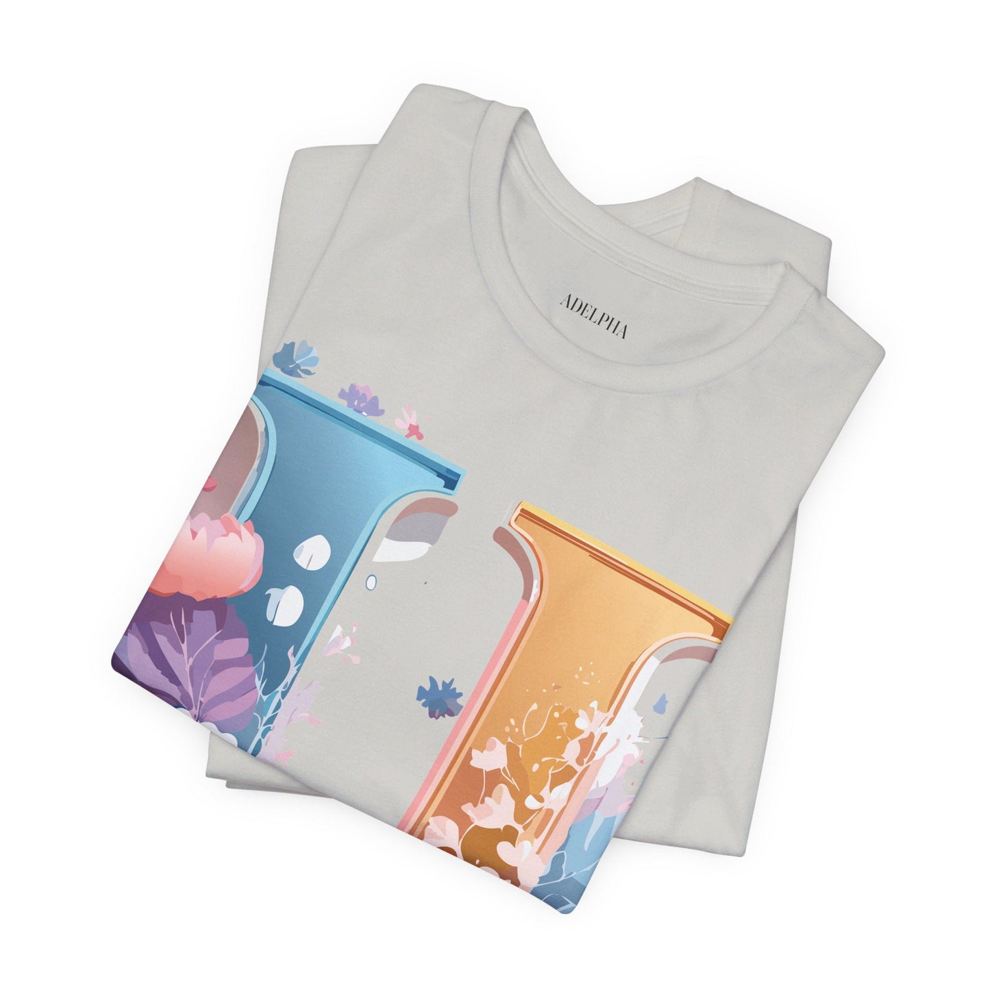 Letter U Shirt Graphic Tee Unisex Vintage Inspired Adelpha Artwork Premium Short Sleeve