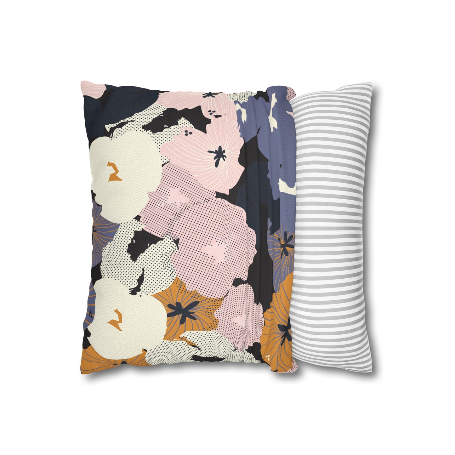 Floral Poly Pillowcase