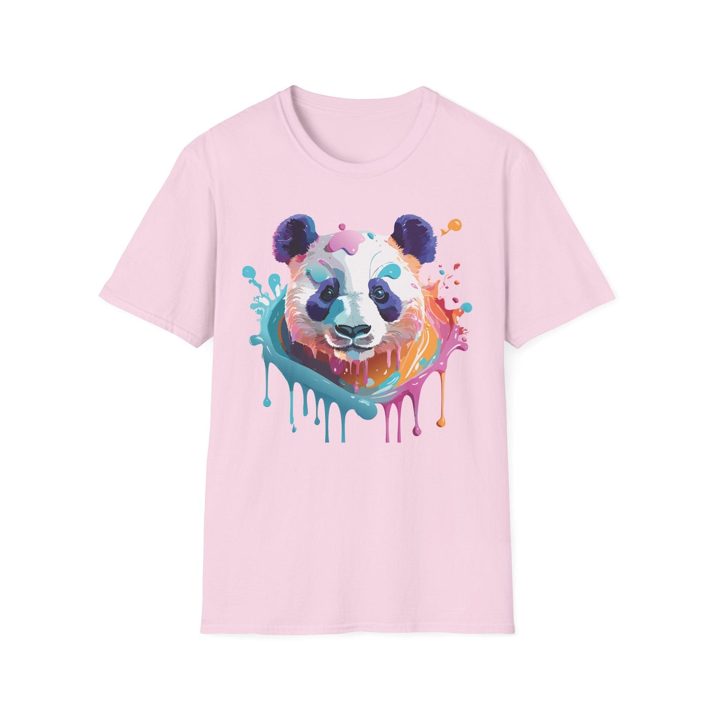 Panda Shirt T Shirt Softstyle 64000 Gildan 100 Percent Ring Spun Cotton Comfortable Animal Tee