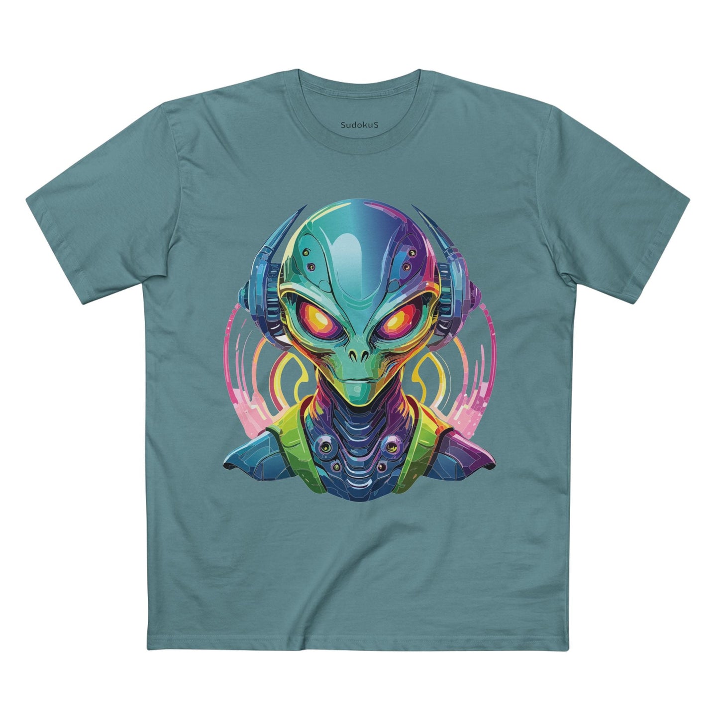 Aliens Graphic Unisex 100 Cotton Staple Tee 16