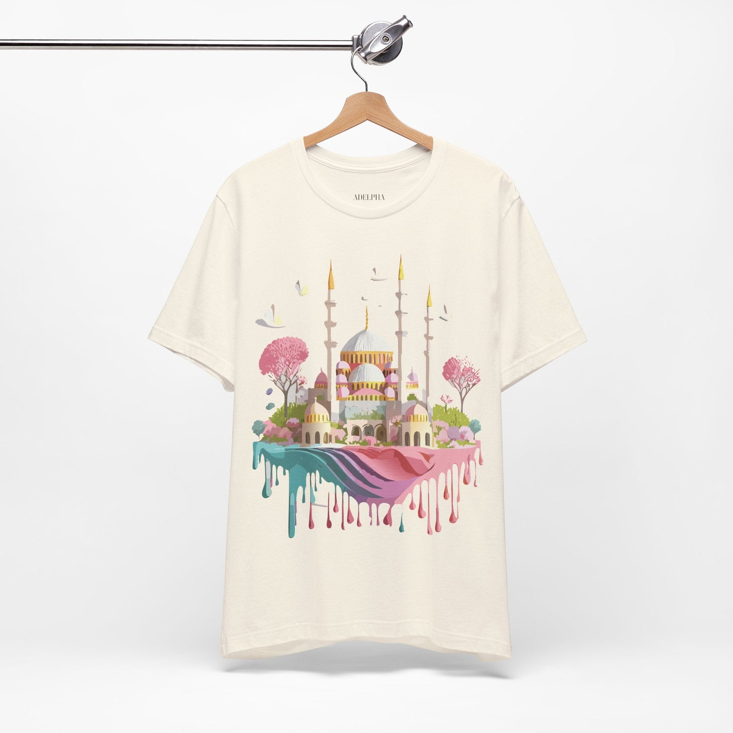 Istanbul Tourist Shirt Graphic Tee Unisex Jersey Short Sleeve Vintage Inspired Art Adelpha