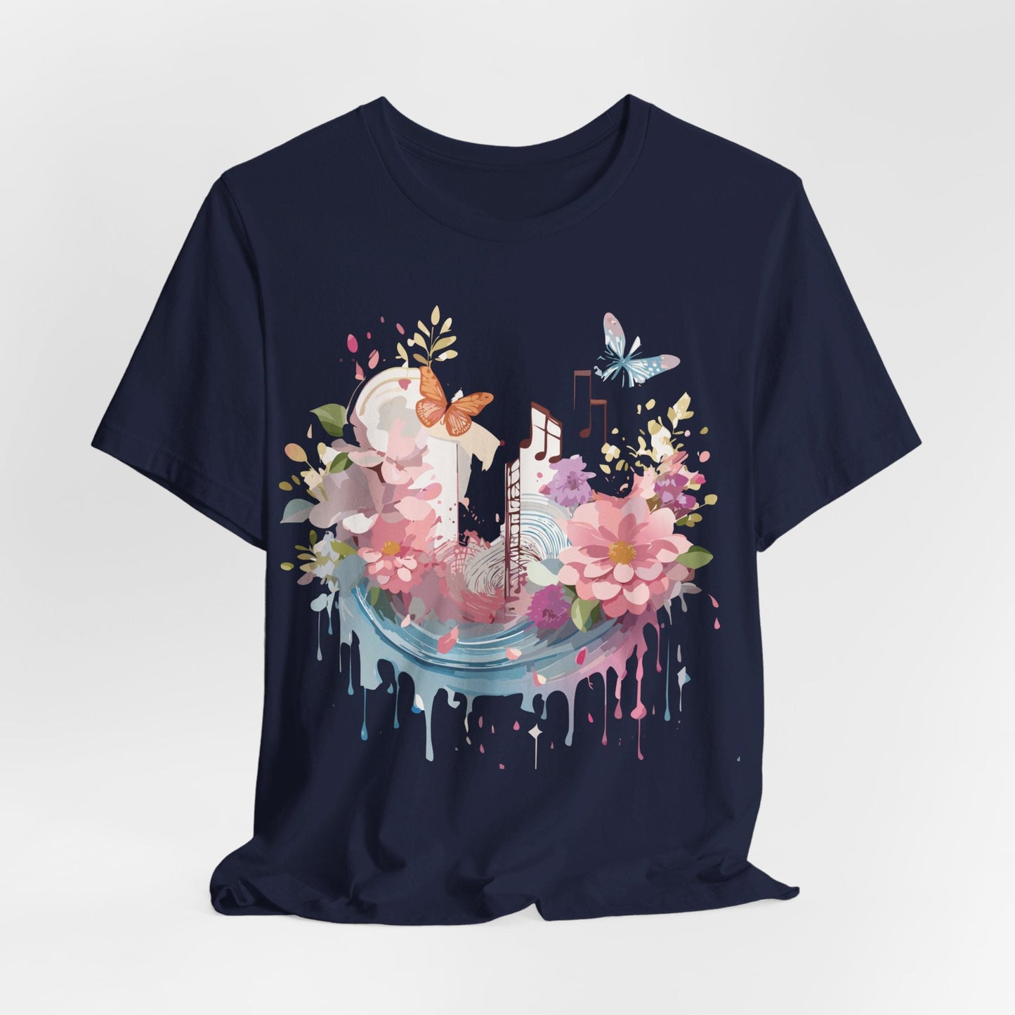 Adelpha Vintage Inspired Graphic T Shirt Unisex Short Sleeve Art Tee Premium Quality