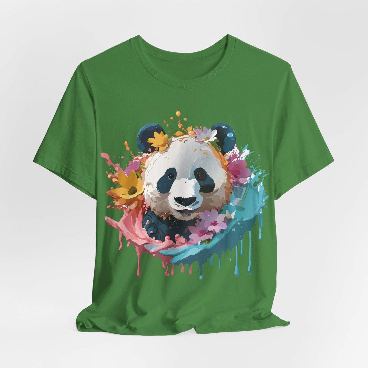 Adelpha Panda Graphic Tee Unisex Short Sleeve Vintage Inspired Artwork Shirt Premium Quality