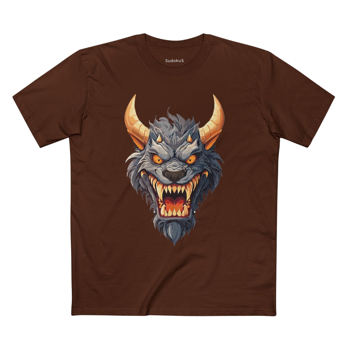 Cartoon Monsters Graphic Unisex 100 Cotton Staple Tee 9