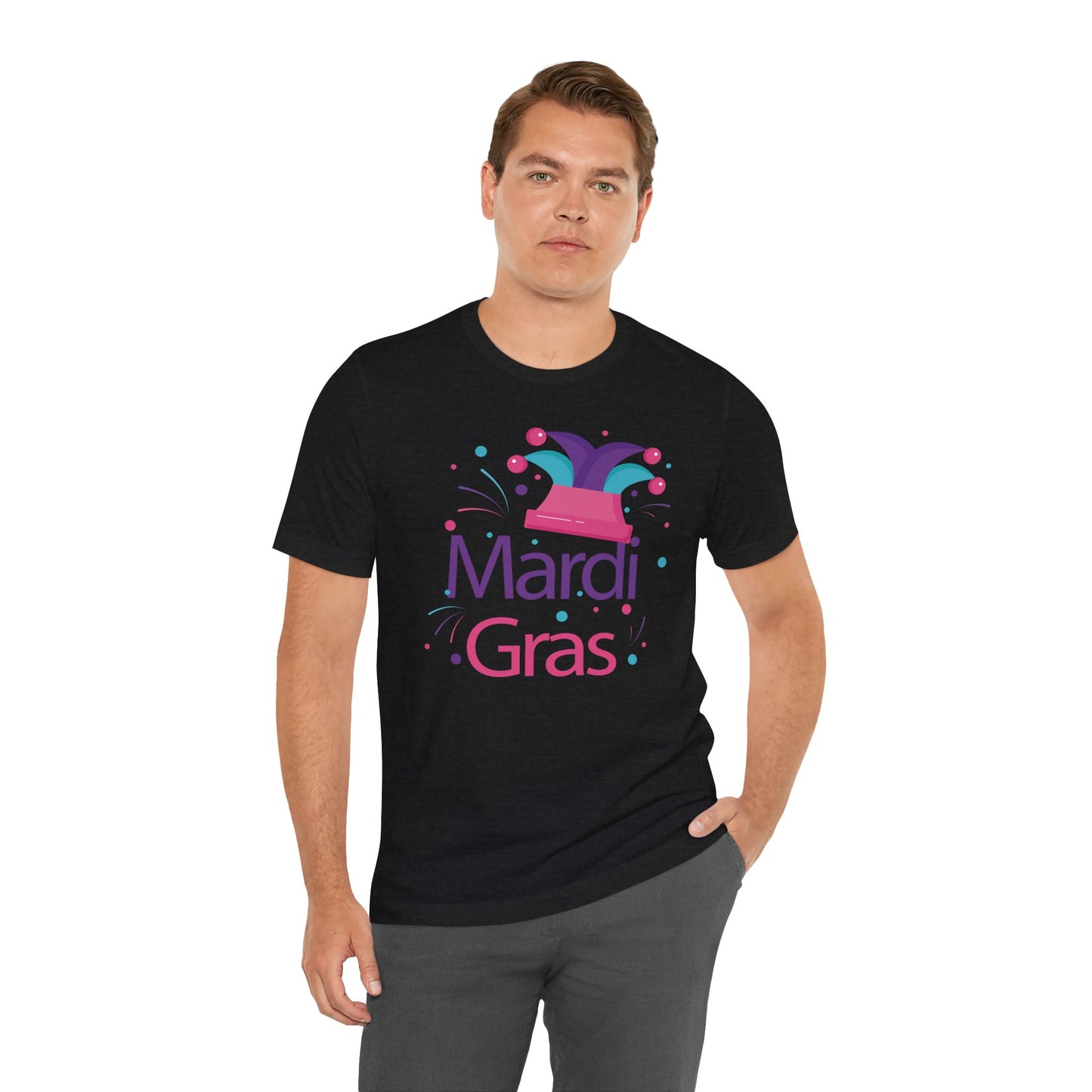 Unisex Cotton Tee Shirt for Mardi Gras