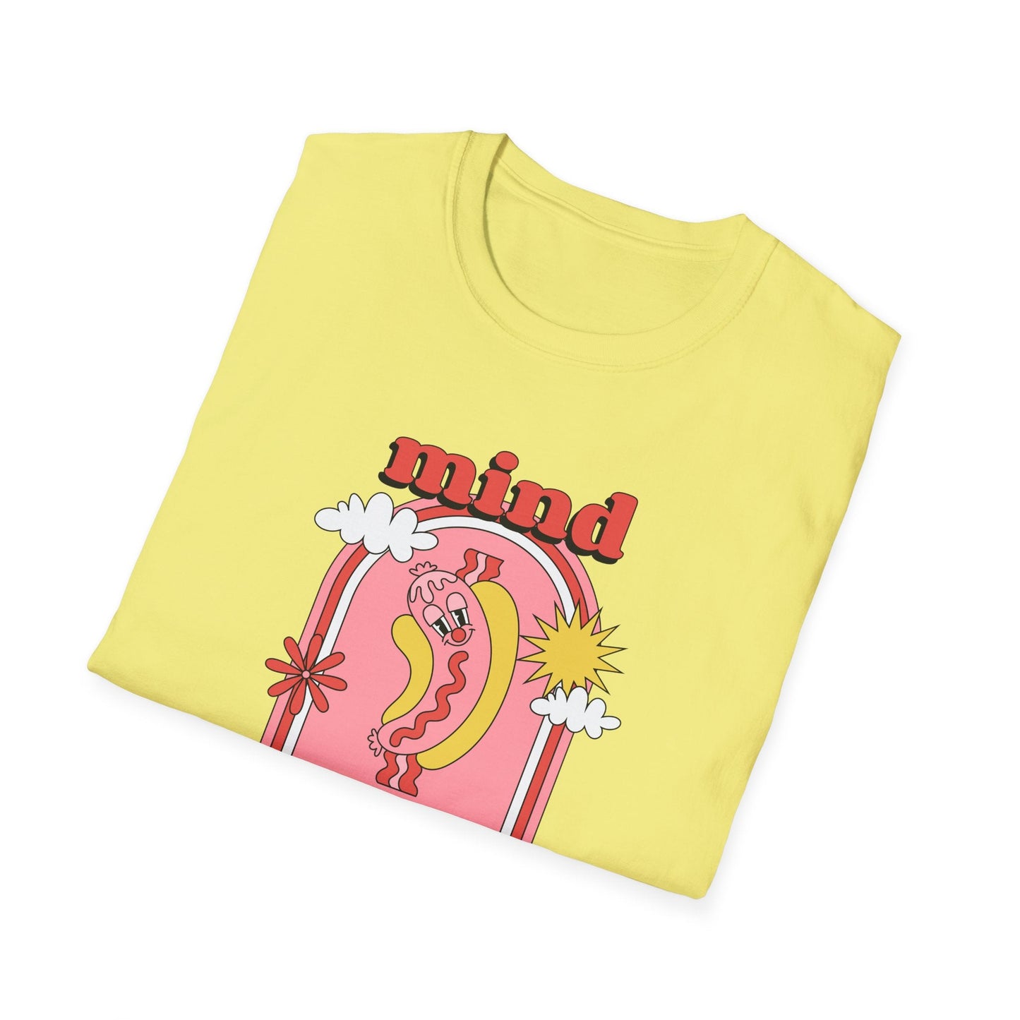 Funny Food T Shirt Unisex Softstyle Gildan 64000 100 Percent Ring Spun Cotton Lightweight Comfort