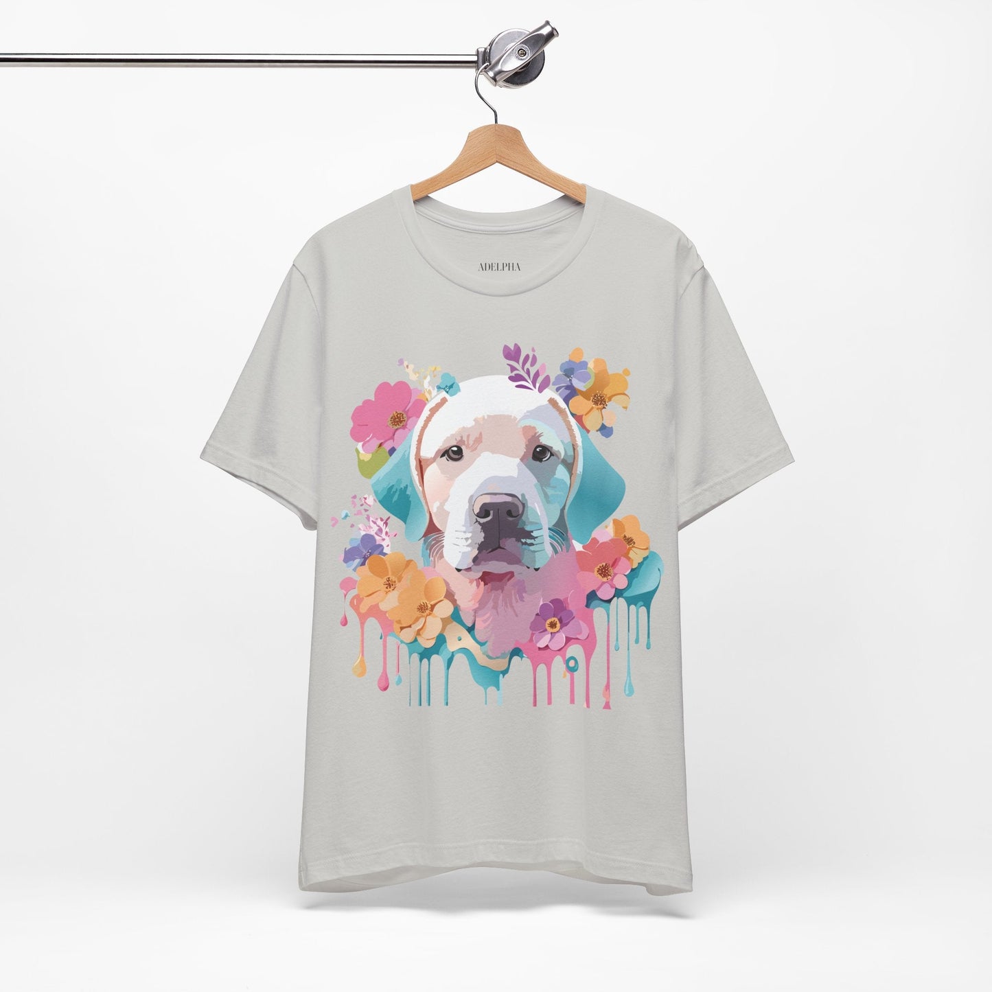 Adelpha Graphic Dog Shirt Unisex Vintage Inspired Artwork Tee For Everyday Wear Premium