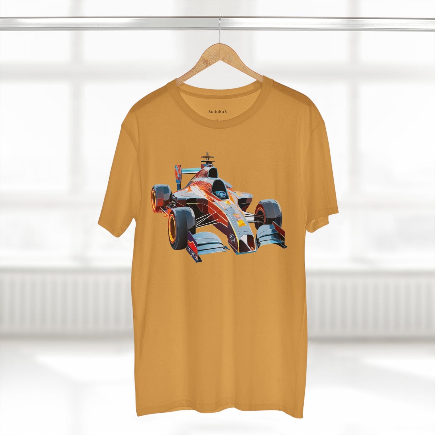 Car Graphic Unisex 100 Cotton Staple Tee 9