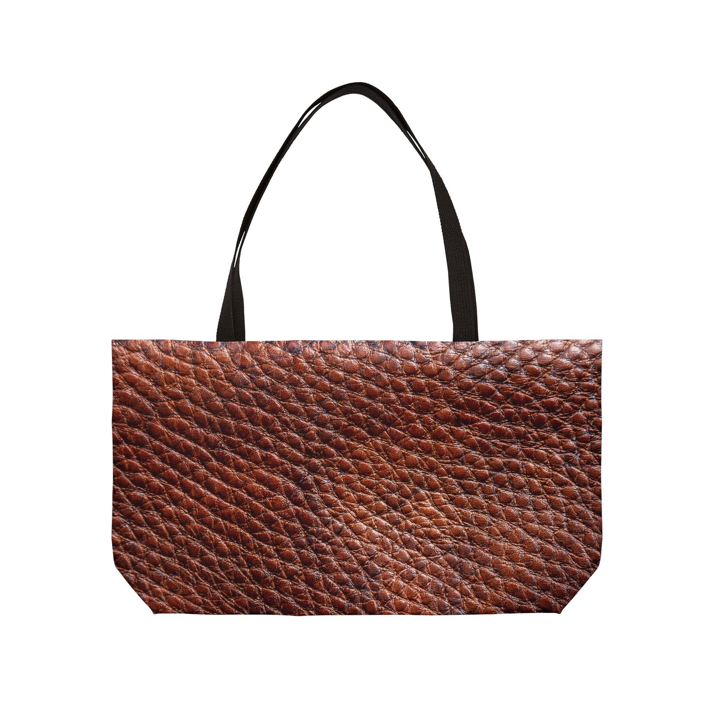 Leather Print Big Bag High-Quality 100% Spun Poly 24x13 Canvas Art Bag L-1