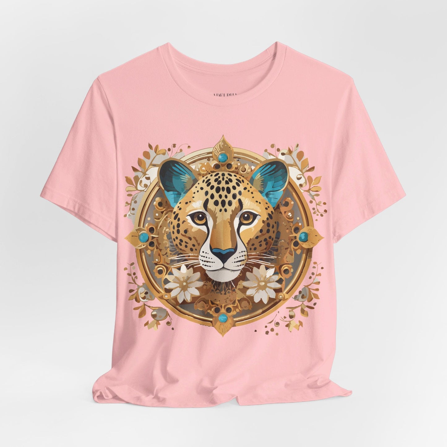 Medallion Shirt Graphic Tee Unisex Short Sleeve Vintage Inspired Artwork By Adelpha