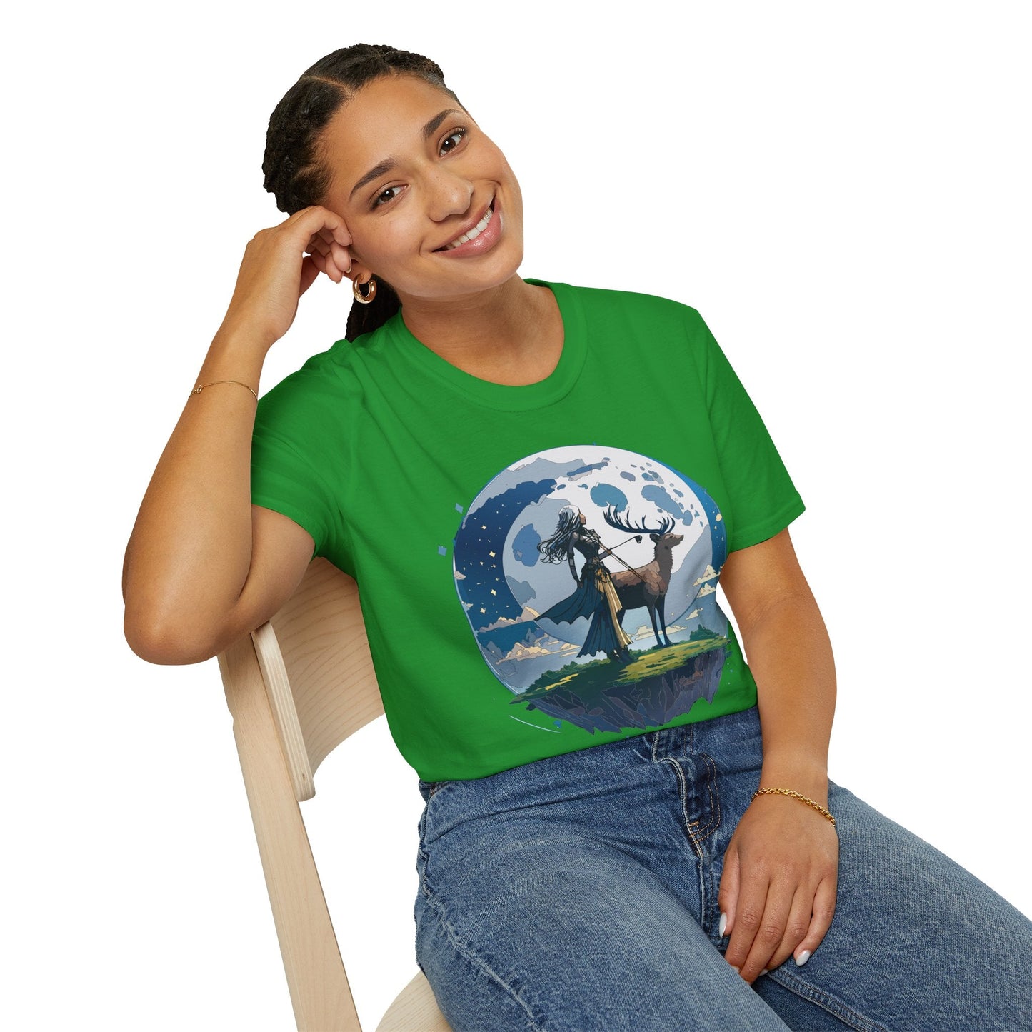 Women Graphic T Shirts Art Design Shirt Unisex Softstyle Gildan 64000 Tee Cotton Everyday Comfort