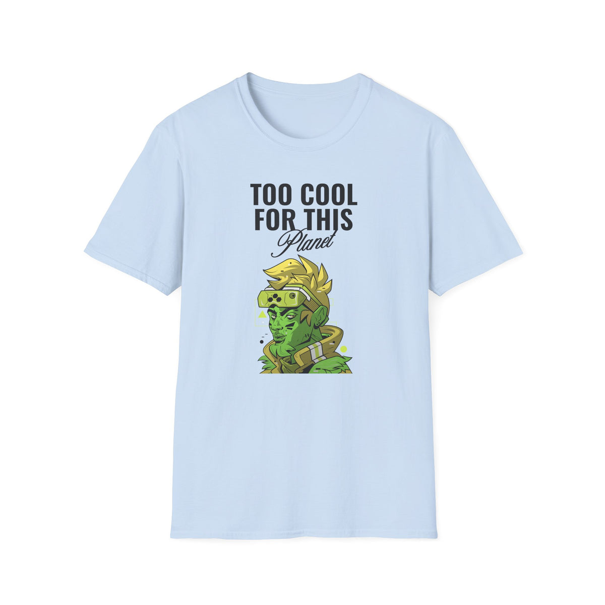 Funny UFO Aliens Graphic Tee Gildan Unisex 100 Cotton Tee Shirt - 20