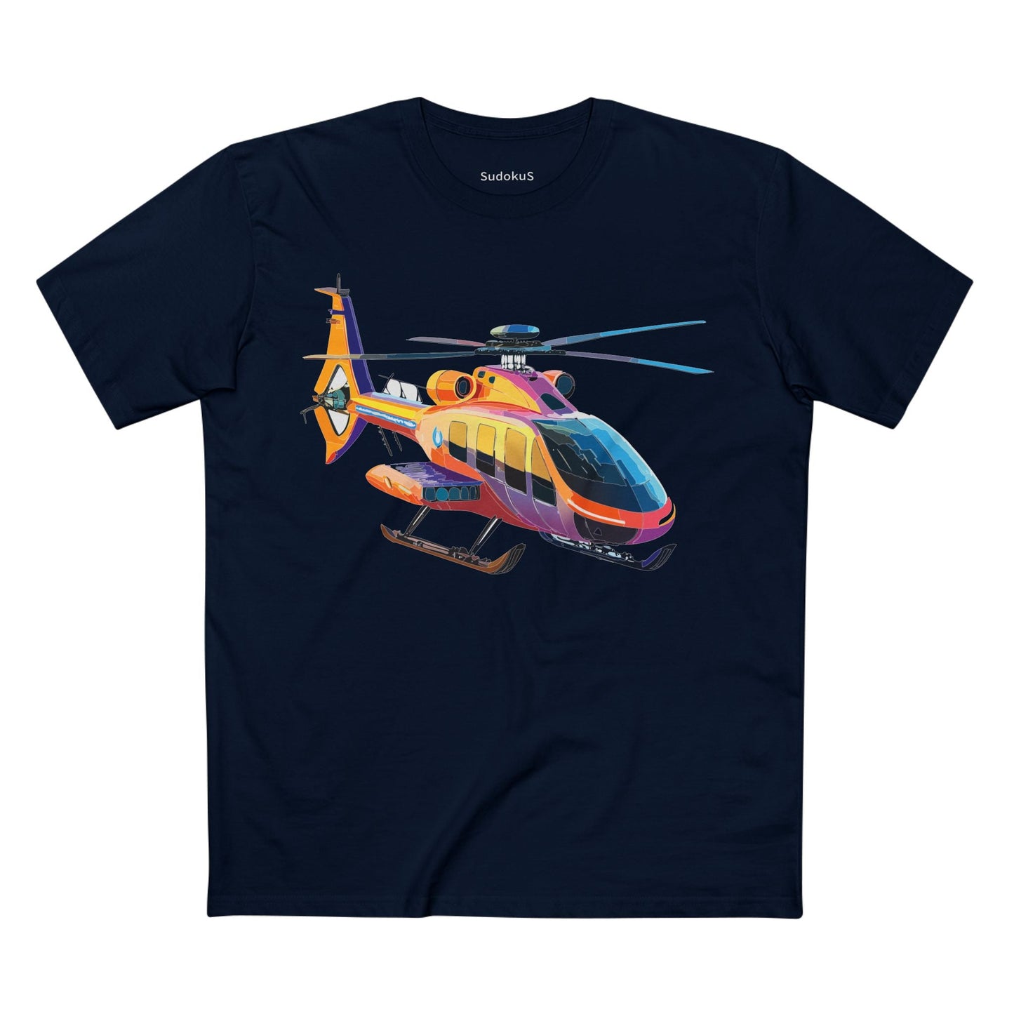Chopper Graphic Unisex 100 Cotton Staple Tee 17