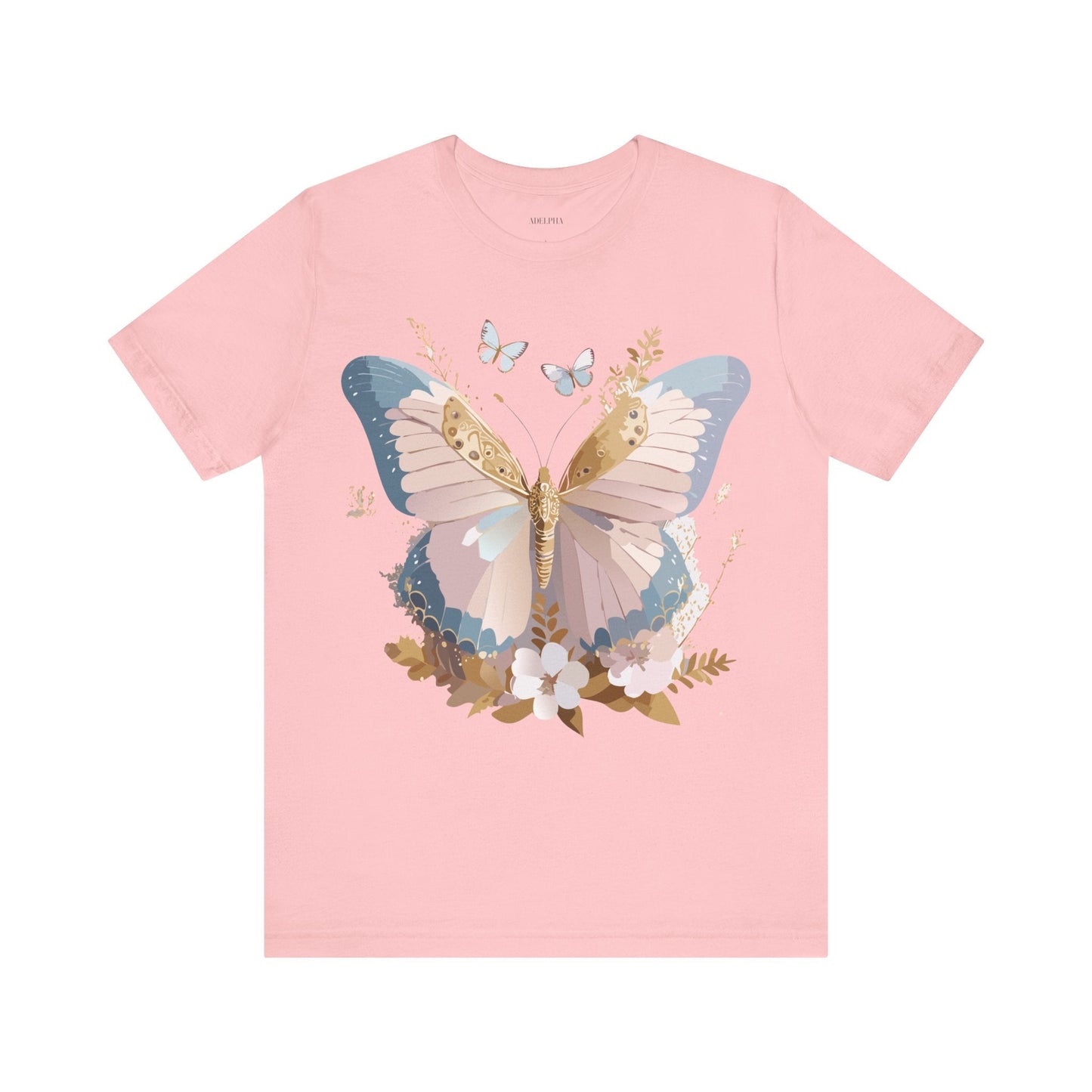 Adelpha Vintage Inspired Butterfly Graphic Tee Unisex Short Sleeve