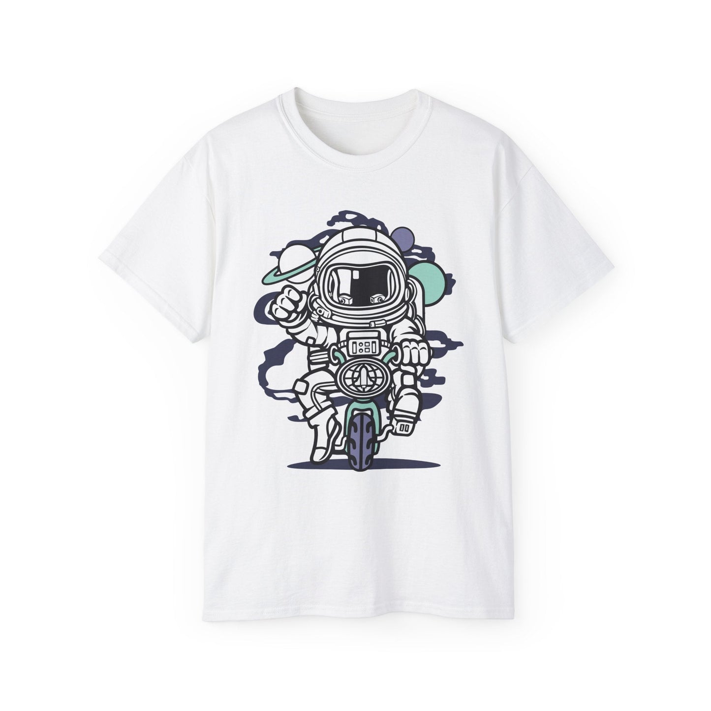 Astronaut Graphic Unisex 100 Cotton Tee 4