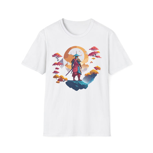 Gildan Softstyle 64000 Samurai T Shirt Unisex Cotton Tee With Samurai Design Relaxed Fit