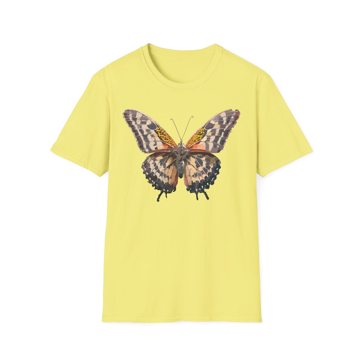 Butterfly Shirt Unisex Tee Monarch Butterfly Tee Softstyle Gildan 64000 Classic Fit