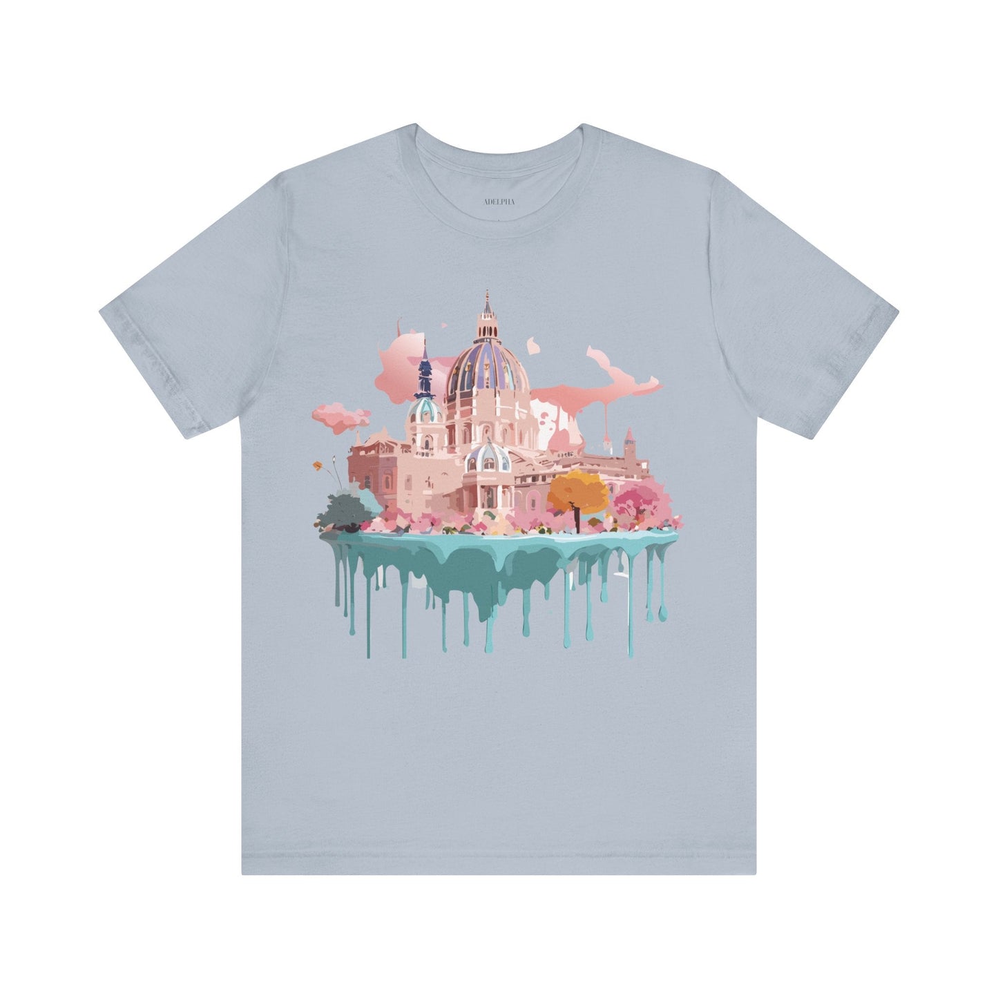 Adelpha Vienna Graphic Tee Unisex Short Sleeve Shirt Vintage Inspired Art Design