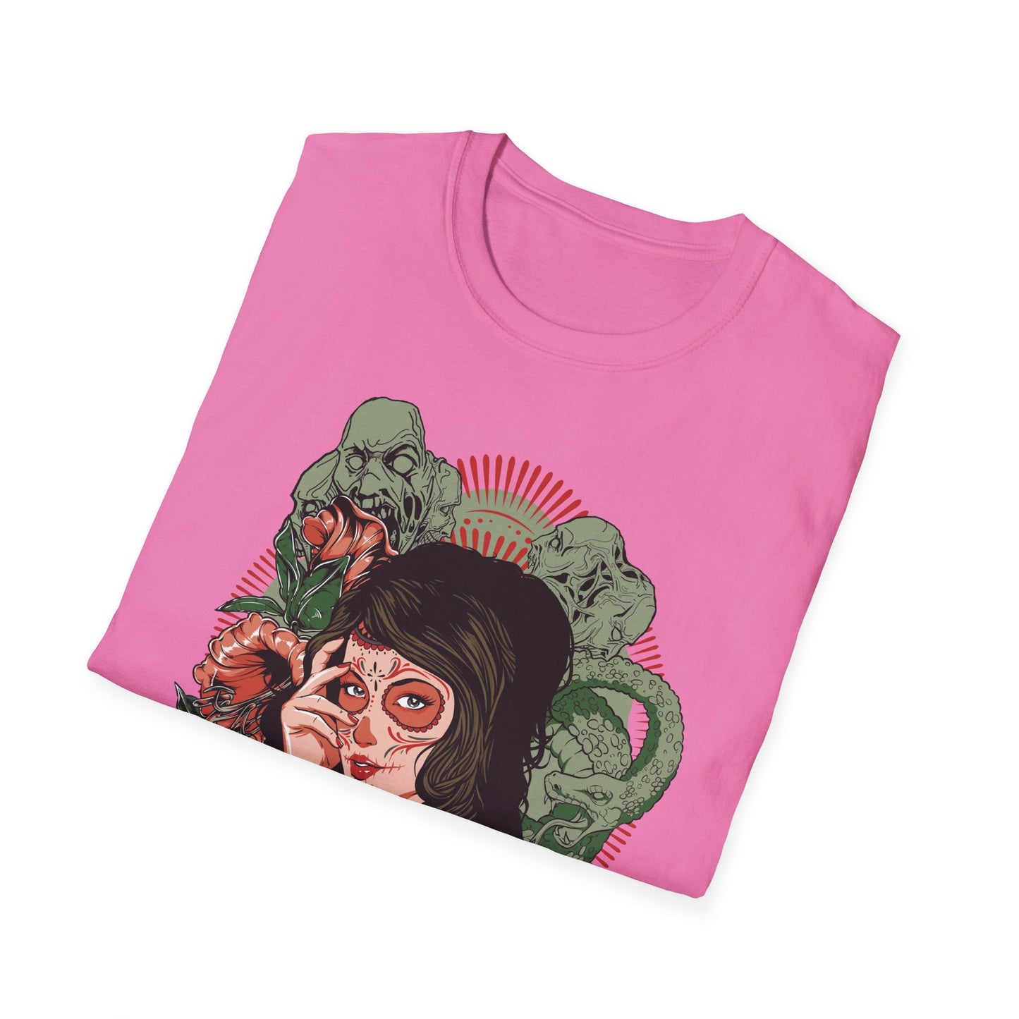 Art Design Graphic Tee Shirt Unisex Softstyle Cotton Art Shirt for Graphic Lovers