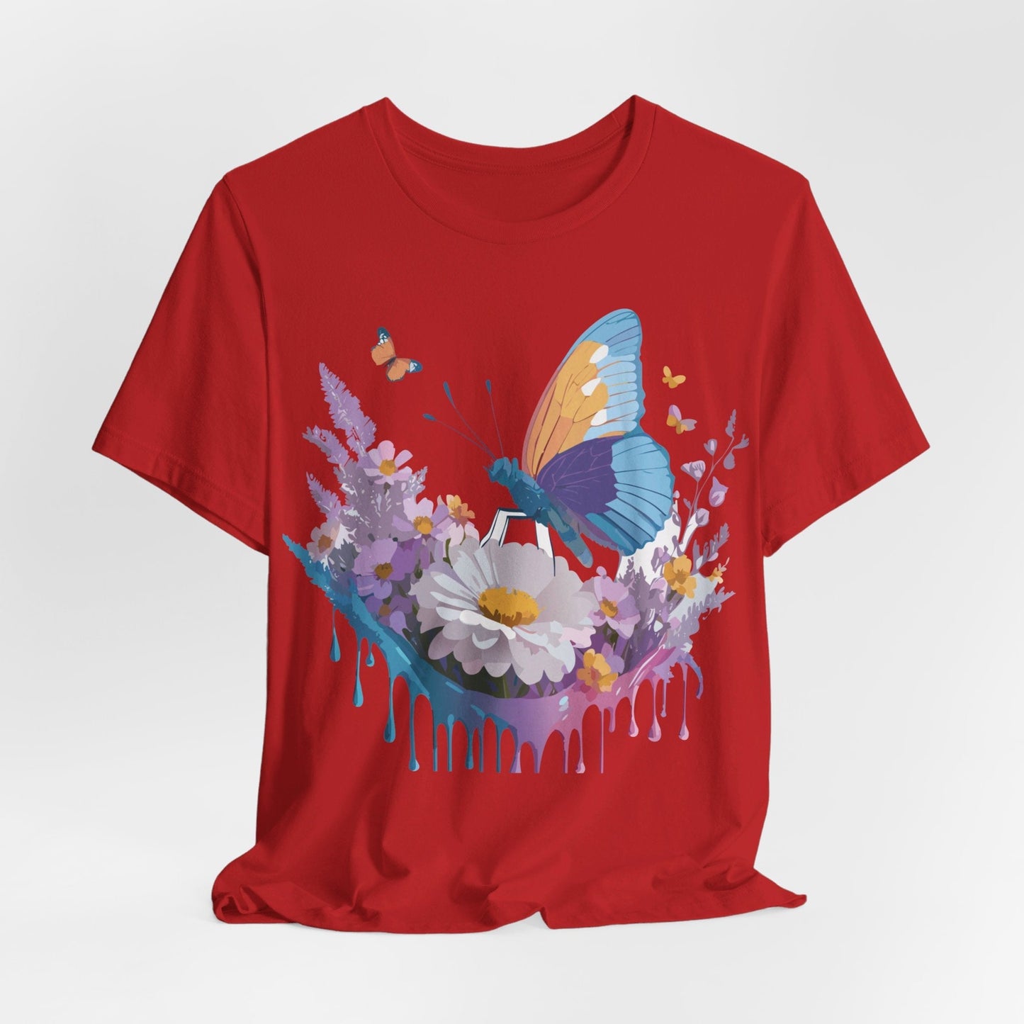 Adelpha Vintage Inspired Graphic Tee Unisex Short Sleeve Shirt