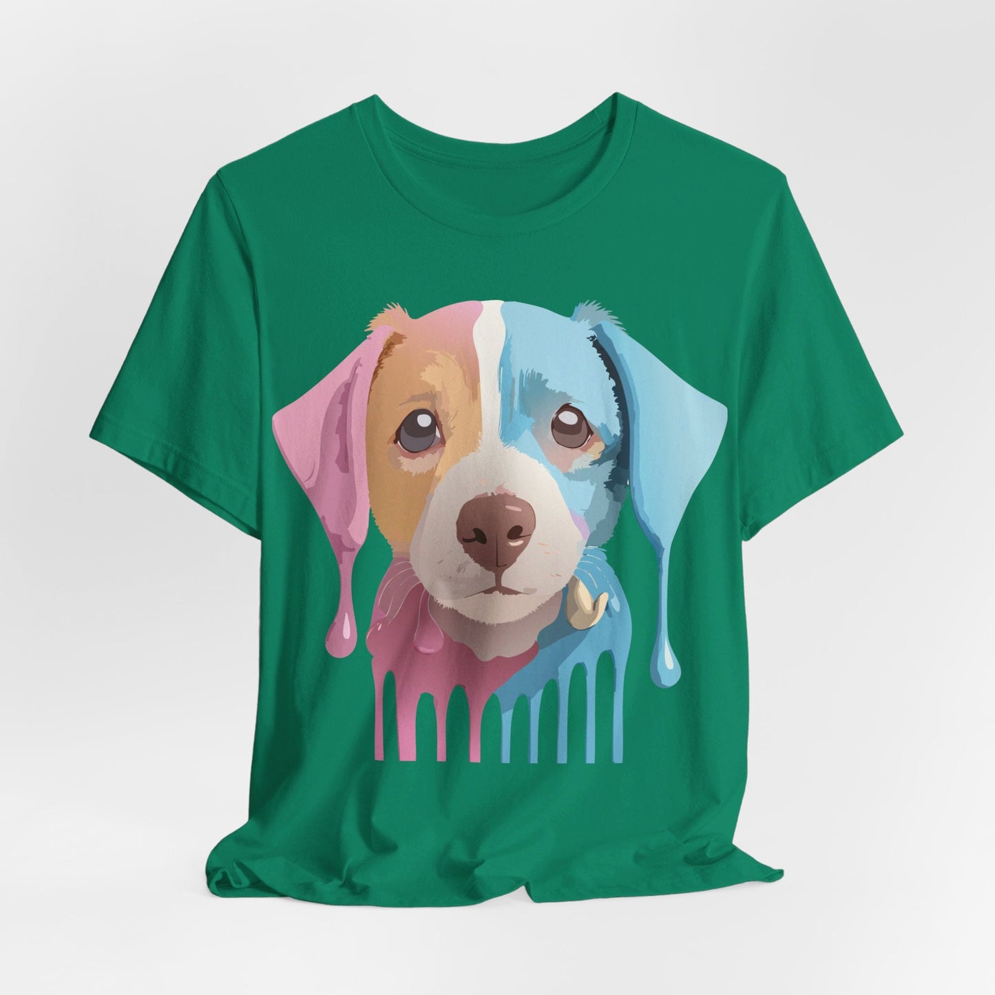 Vintage Inspired Dog Graphic Tee Unisex Jersey Short Sleeve Premium Adelpha Art Design