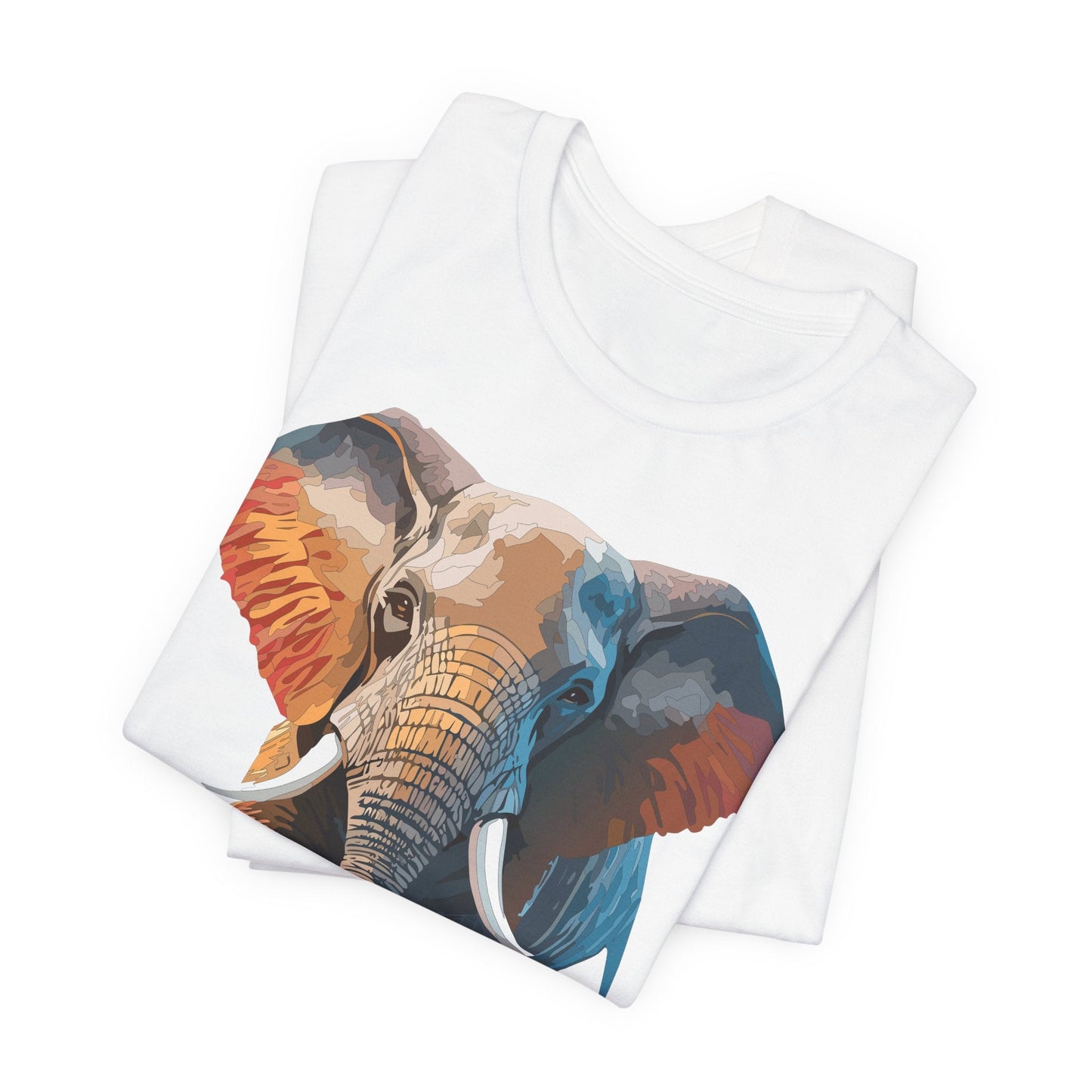 Unisex Animal Shirt With Animals Art Design Graphic Tee Short Sleeve Wild Animals