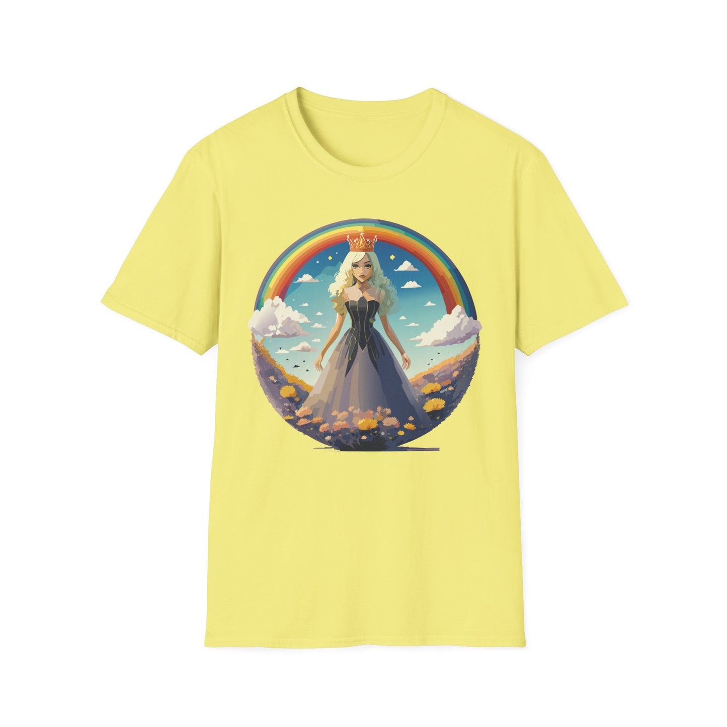 Womens Graphic T Shirt Art Design Tee 100 Percent Cotton Short Sleeve Softstyle Unisex